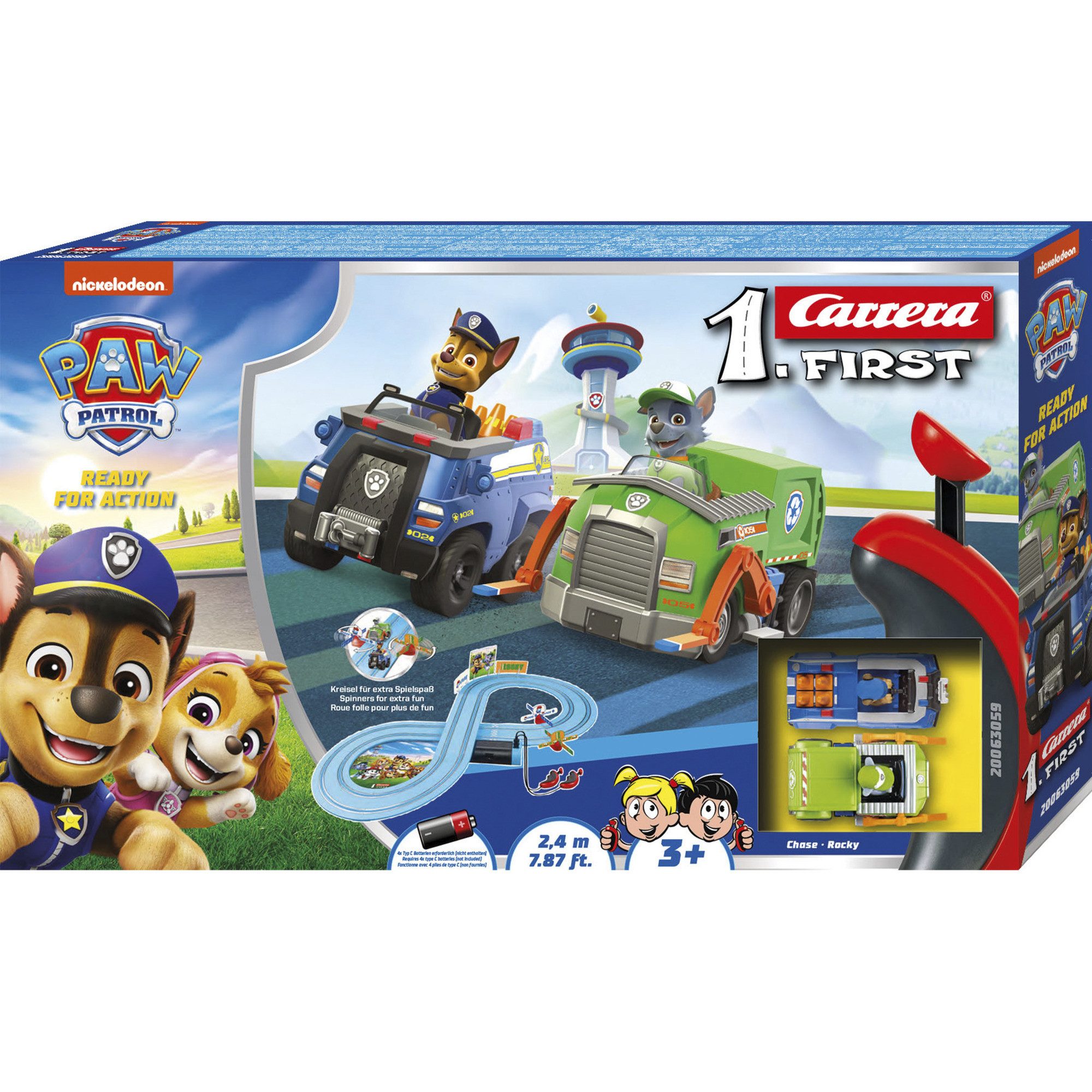 Carrera® Autorennbahn Carrera FIRST Paw Patrol - Ready for Action
