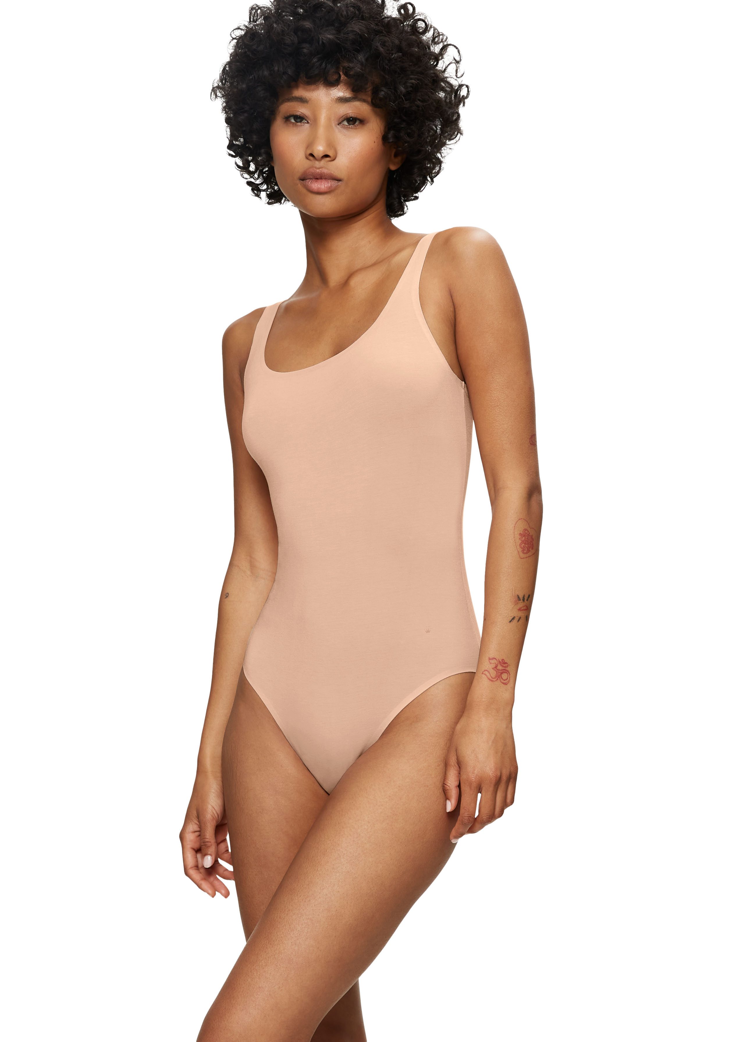 Triumph Body Smart Natural BS Druckknopfverschluss, elastische Träger, tiefer Rückenausschnitt