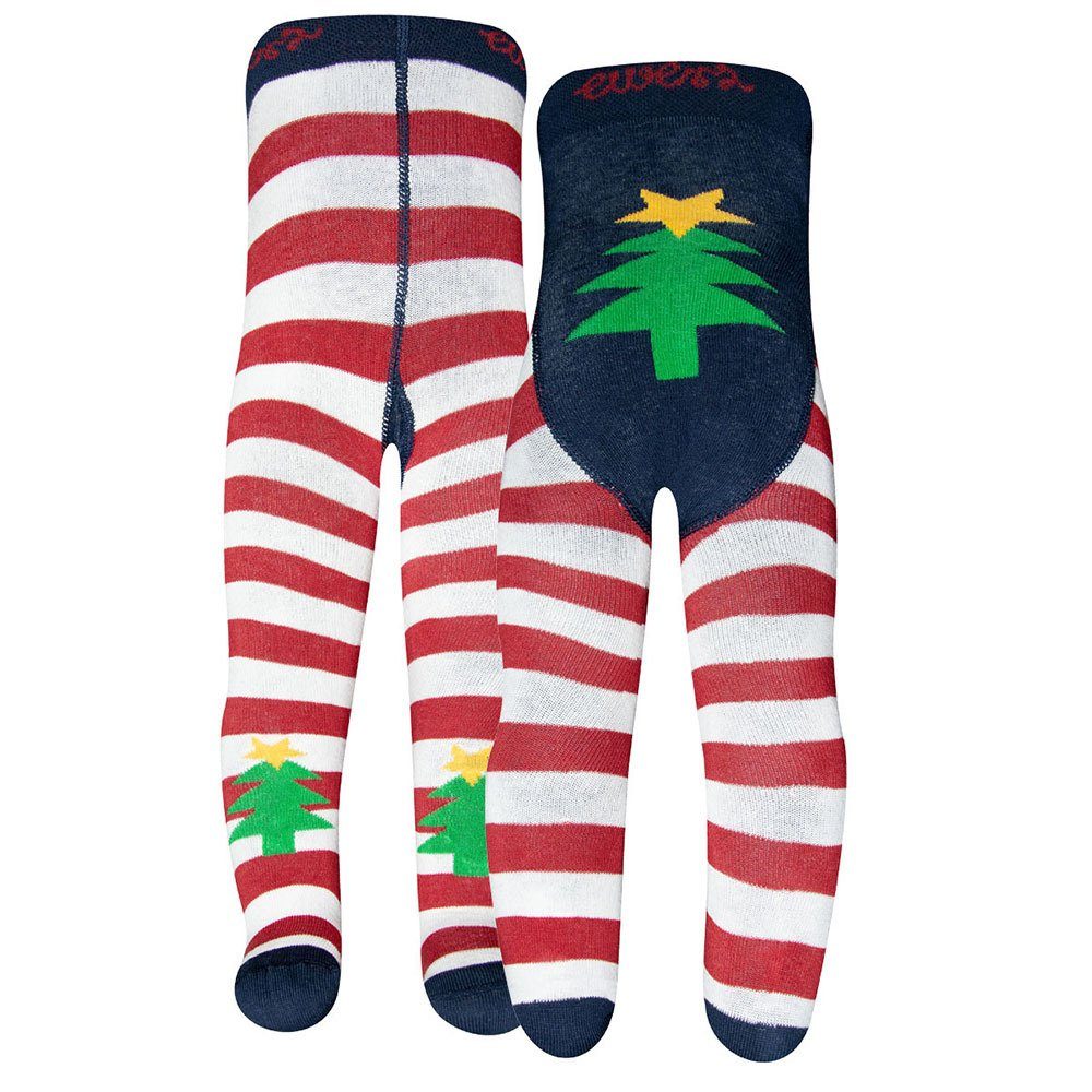 Strumpfhose Strumpfhose Tannenbaum/Ringel