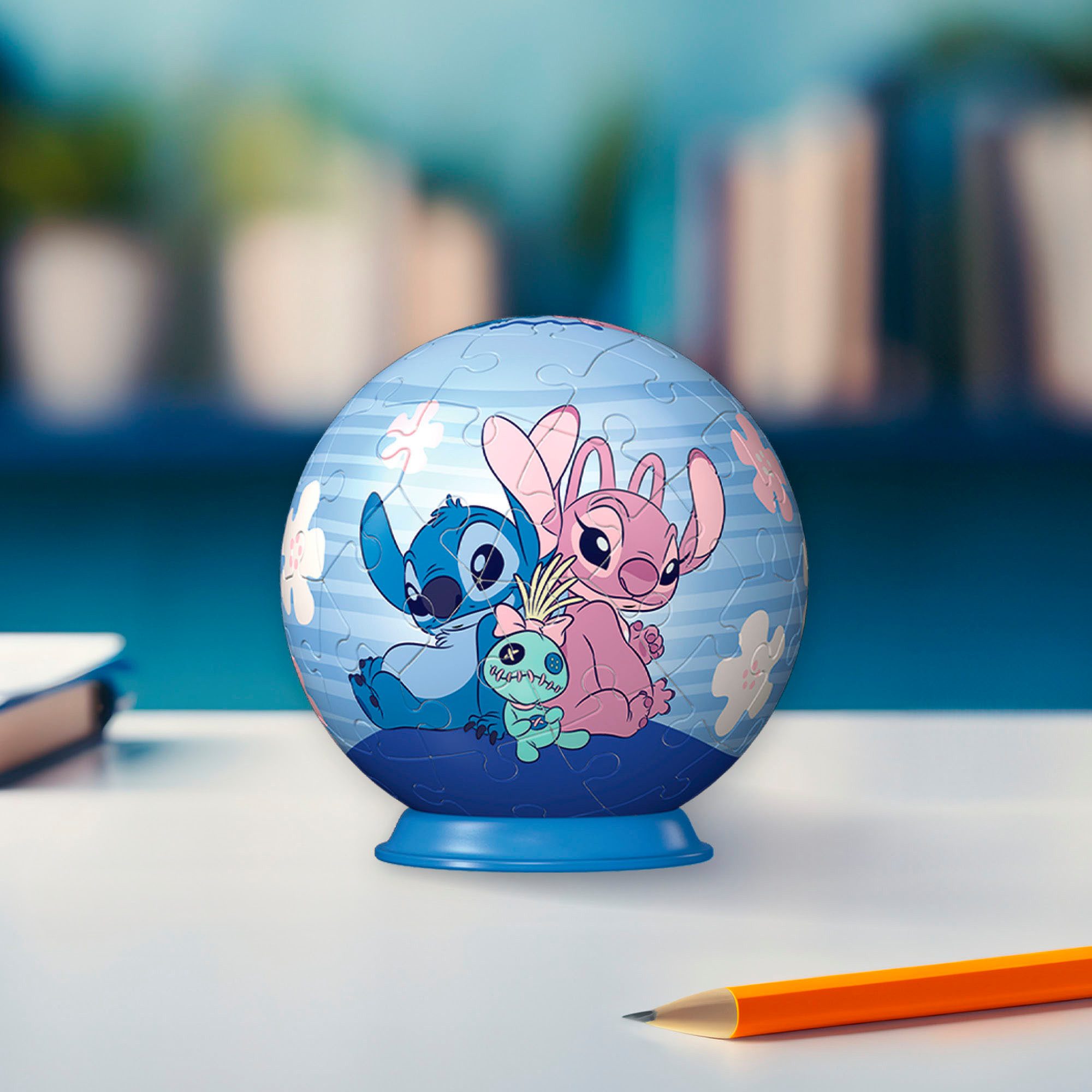 Ravensburger Puzzleball Disney Stitch & Angel, 54 Puzzleteile, Made in Euro günstig online kaufen