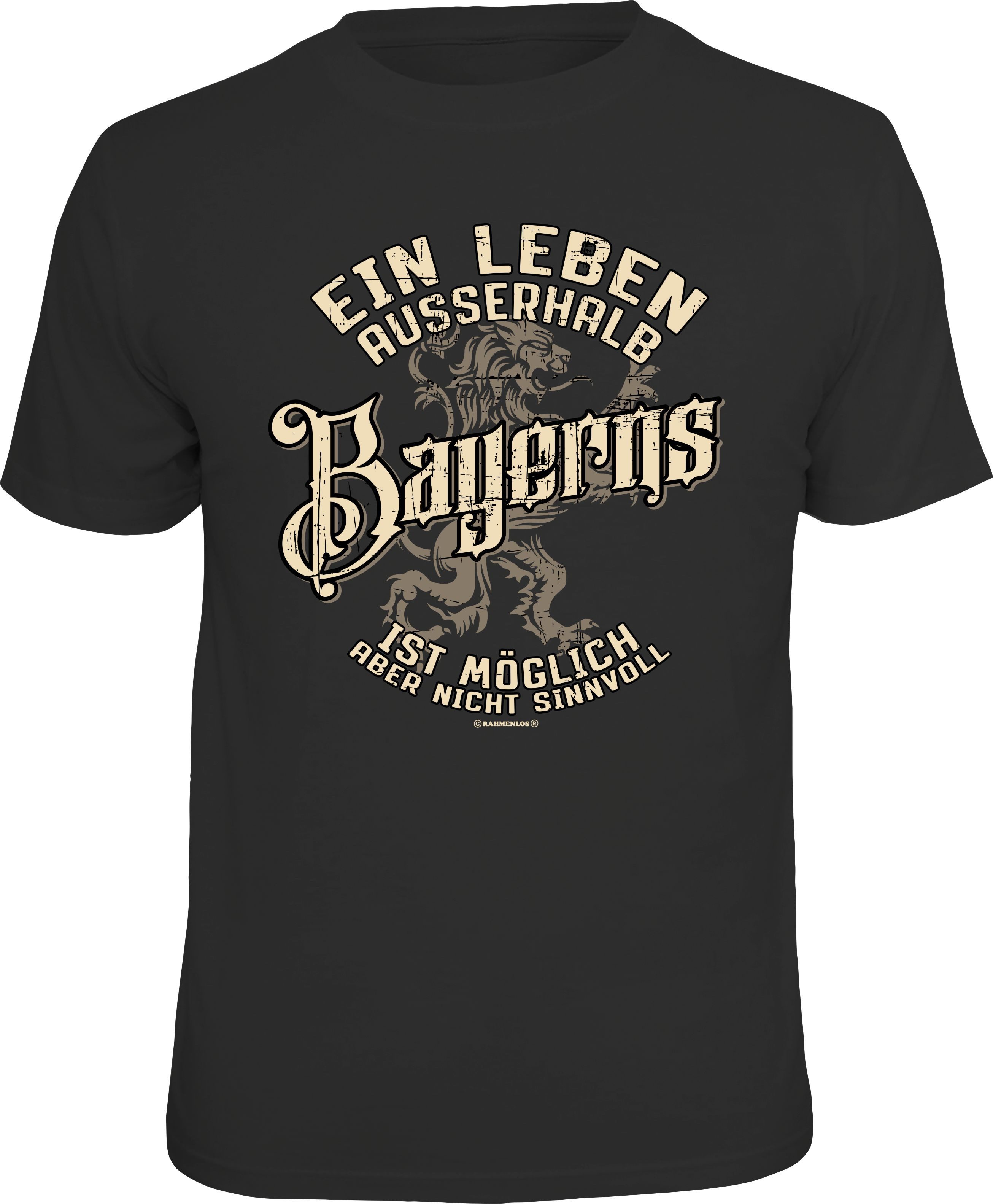 T-Shirt Ein Leben außerhalb Bayerns ist möglich, aber nicht sinnvoll