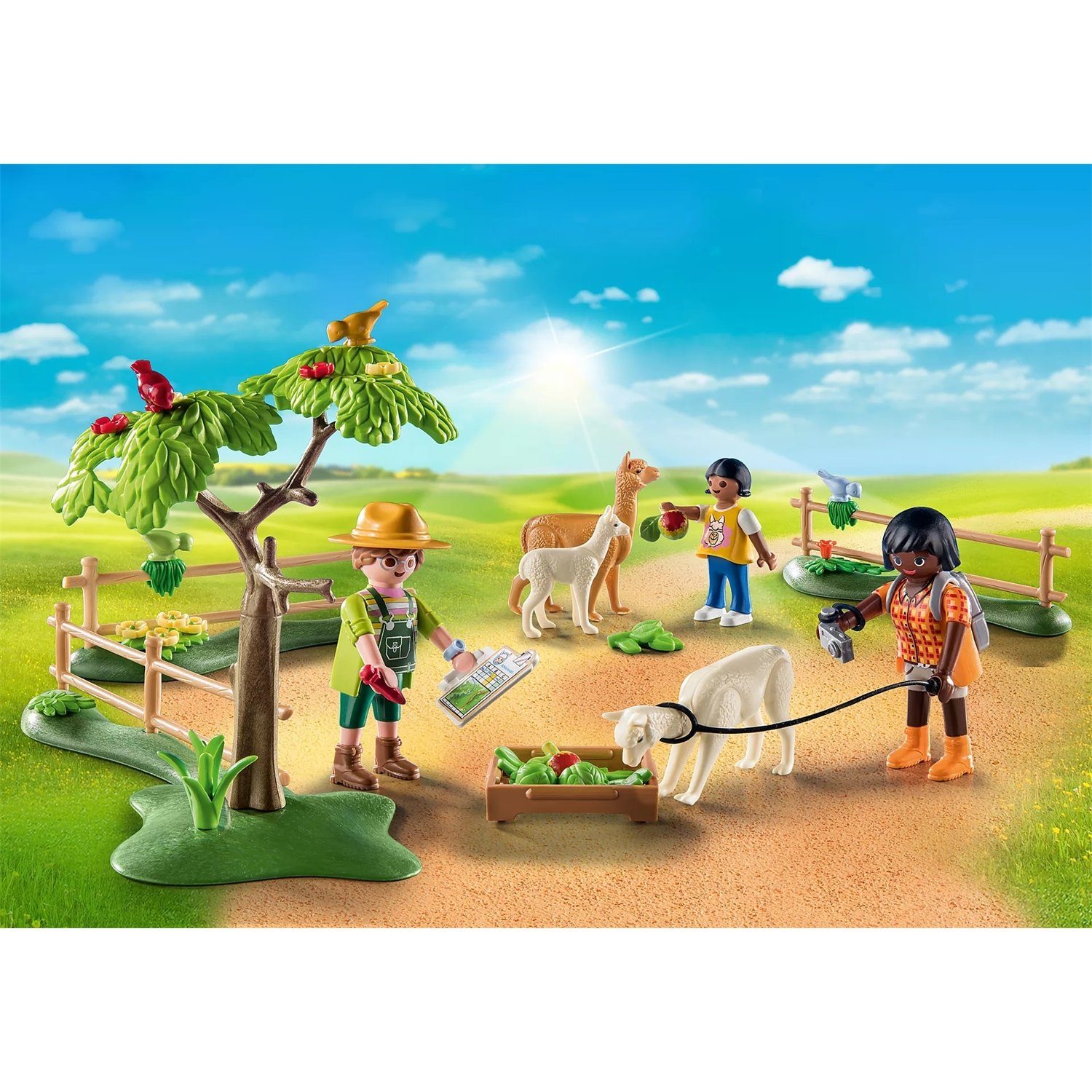 Playmobil® 71251 Alpaka-Wanderung Konstruktions-Spielset günstig online kaufen