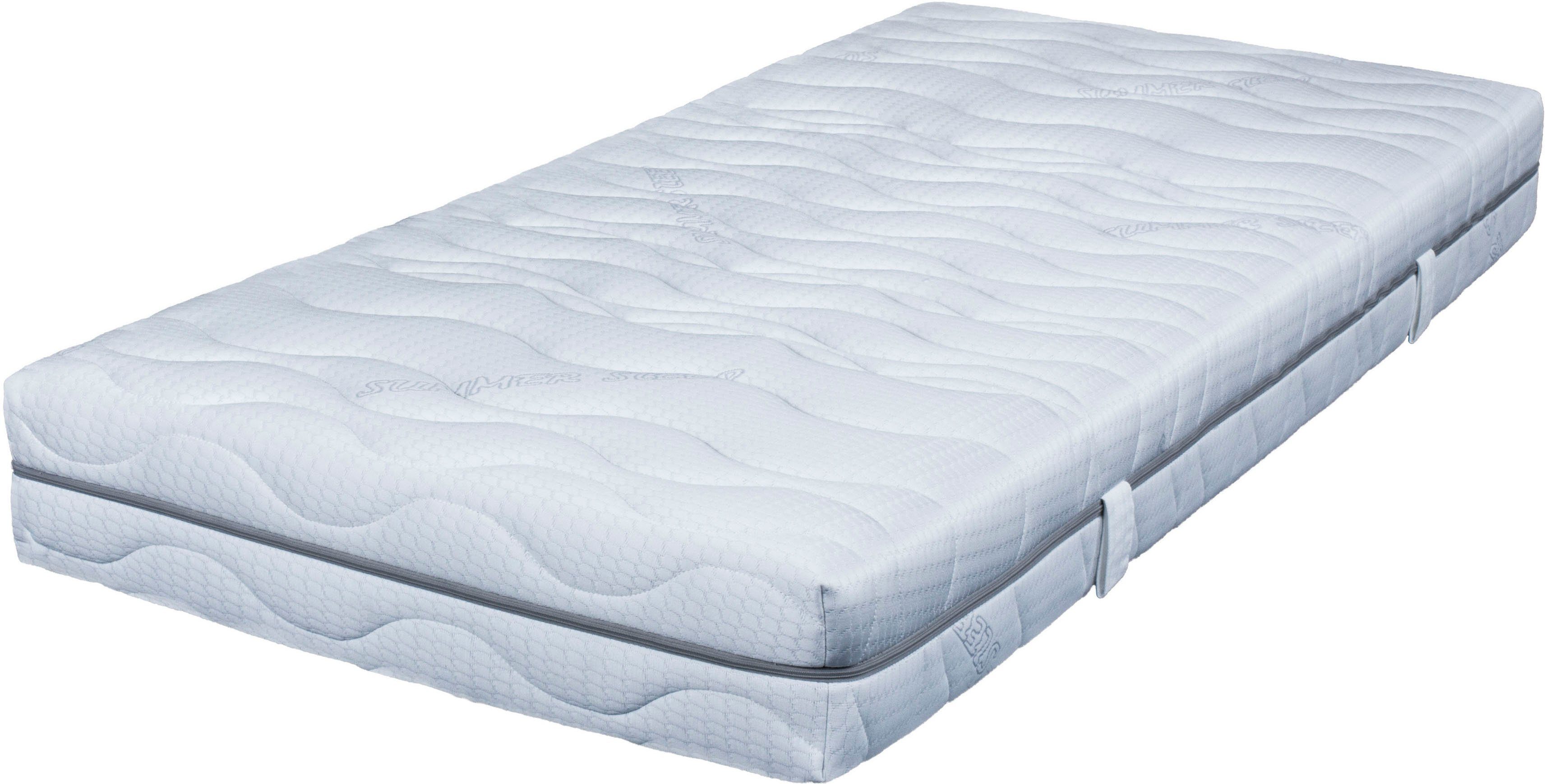 Taschenfederkernmatratze Matratze Federkernmatratze, Matratze 90x200 cm atmungsaktiv, Breckle, 26 cm hoch, (1-tlg), Season Sleep TFK 1000, ergonomisch, Taschenf – Bild 2 von 2