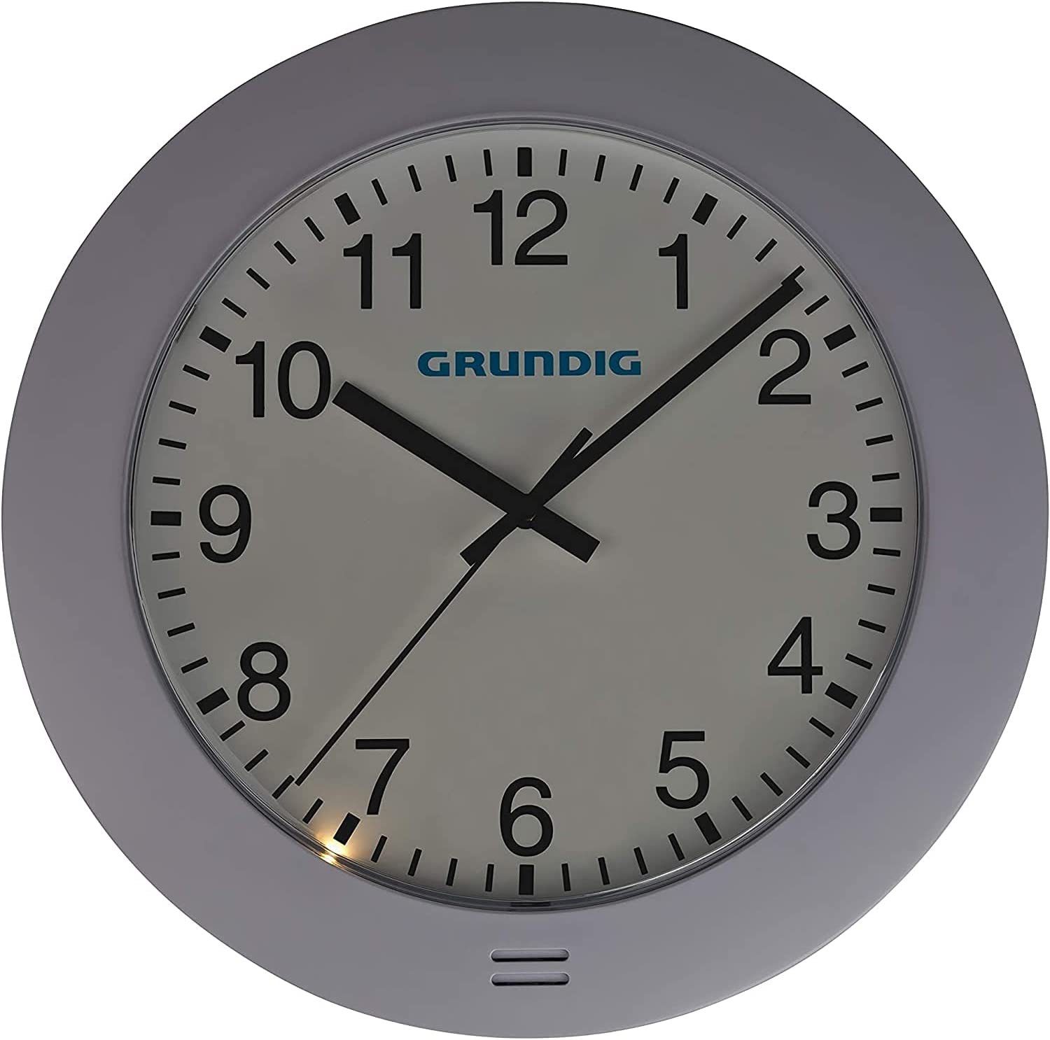Grundig Wanduhr Wanduhr Uhr mit Türklingel Grundig 2in1 (45 Klänge,Reichwei günstig online kaufen