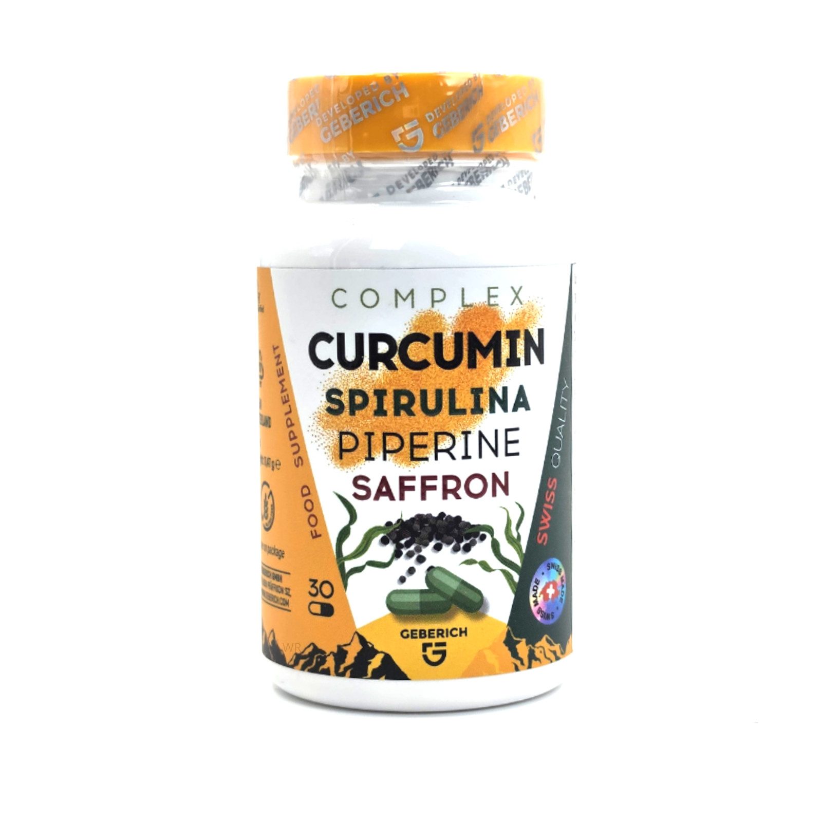 Curcuma Complex Curcuma Complex Kapseln, 11,47 g, Vegan – GMO-Frei - Glutenfrei