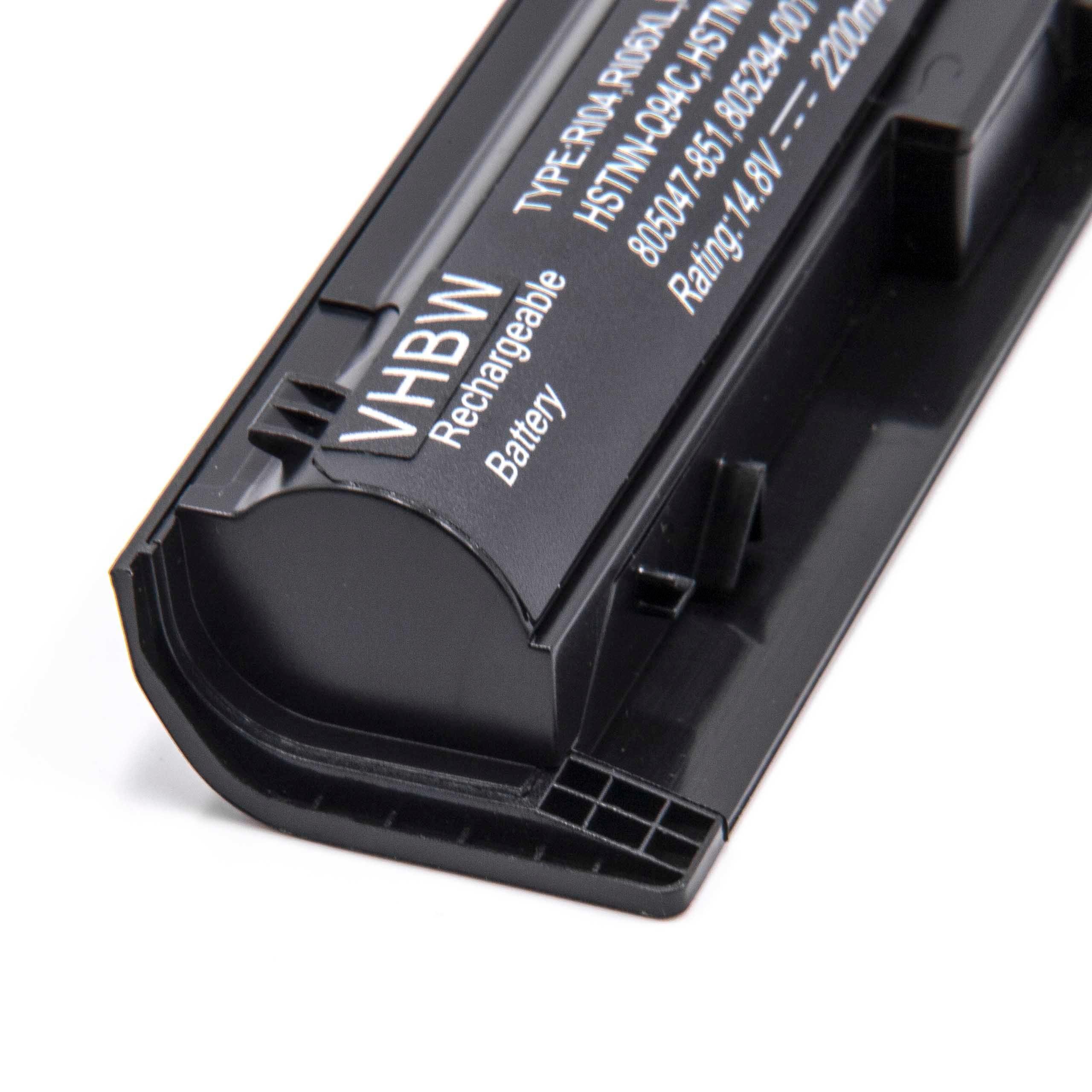 vhbw passend für HP ProBook 450 mAh (L6L03AV), G3, (L6L04AV), 450 G3 G3 Laptop-Akku 450 2200 450