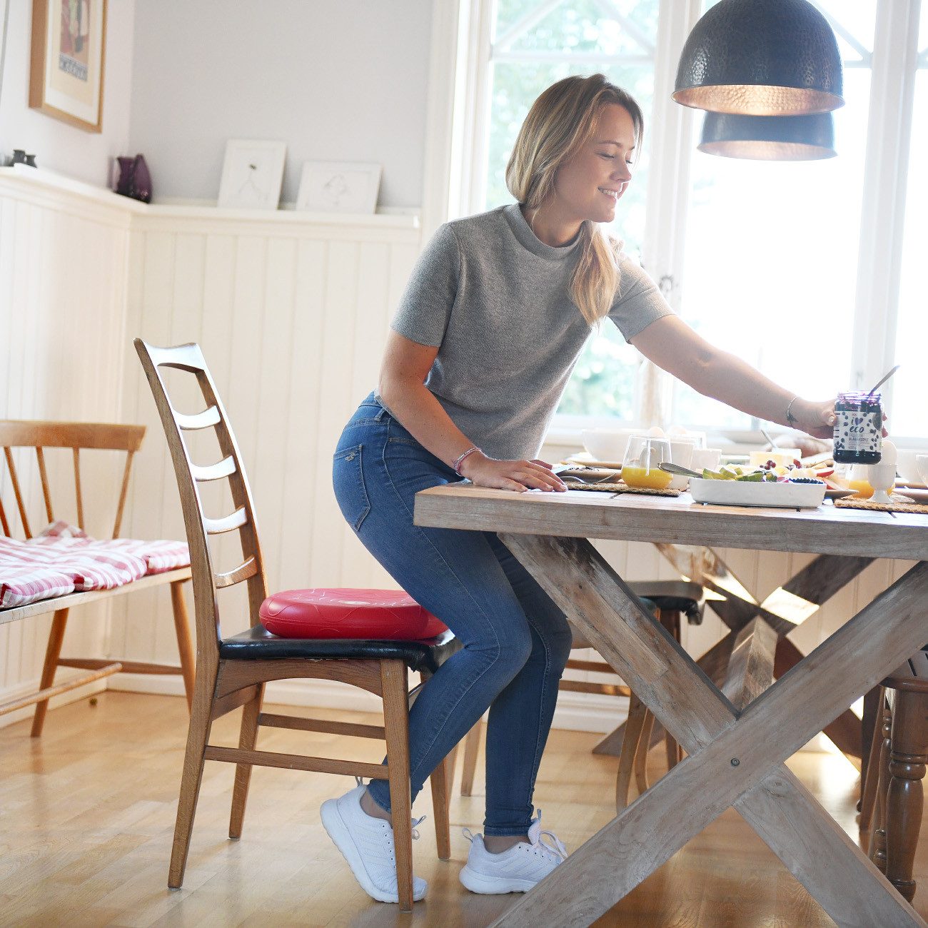 SISSEL Massagerolle SISSEL® SITFIT® rund Farbe: Blau Größe:36 cm