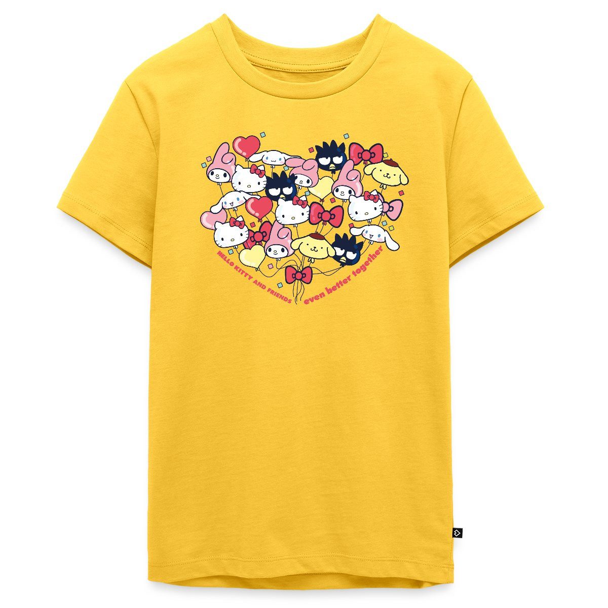 Spreadshirt T-Shirt Hello Kitty And Friends Ballons Teenager Premium T-Shirt (1-tlg)