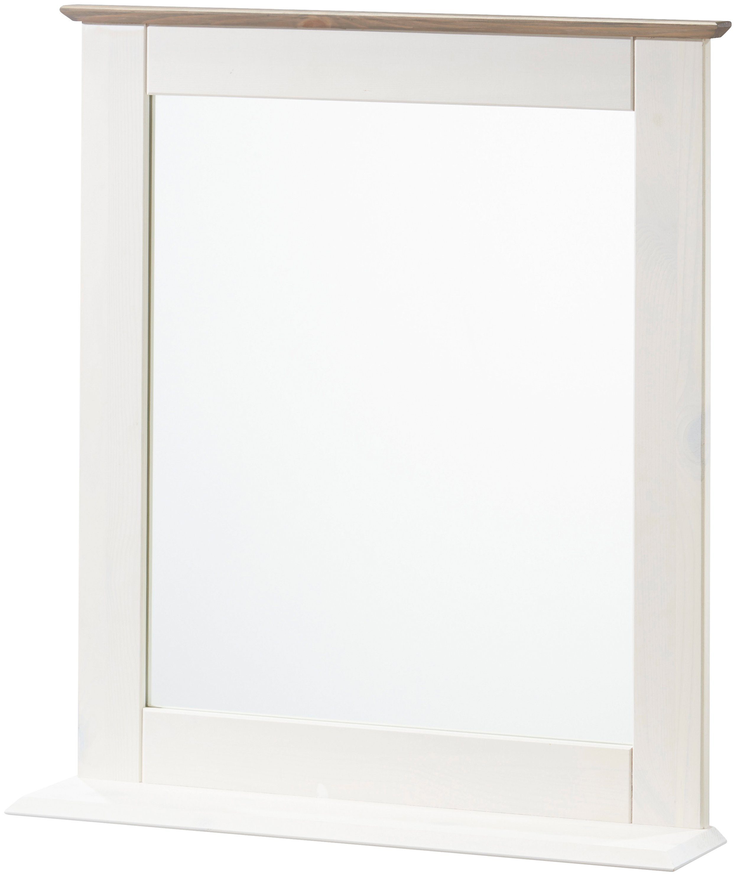 welltime Wandspiegel »Venezia Landhaus/Sund«, Breite 58 cm, aus Massivholz-Otto