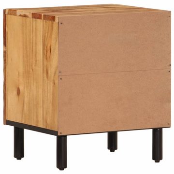 vidaXL Nachttisch Nachttisch 40x33x46 cm Massivholz Akazie (1-St)