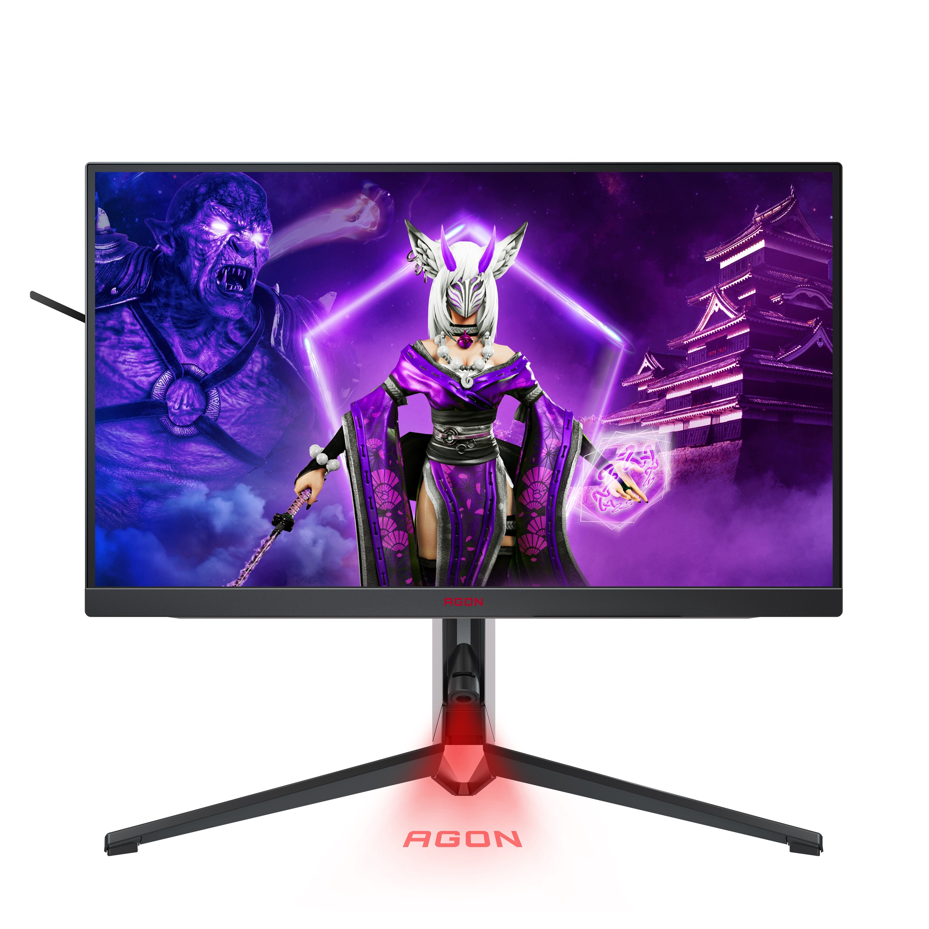 AOC AG274QXM Gaming-Monitor (68,6 cm/27 ", 2560 x 1440 px, 0,5 ms Reaktionszeit, 170 Hz, IPS, innovative Mini-LED Technologie, Screen Shield)