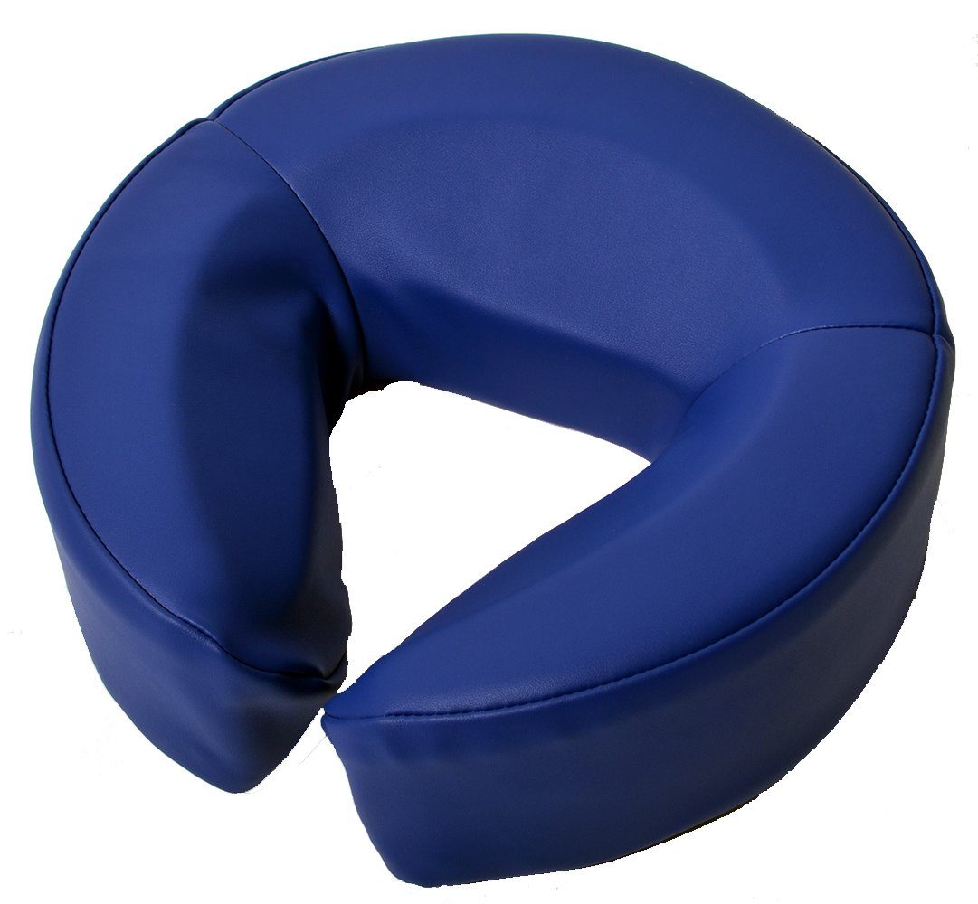 Duke-Handel Kopfstützkissen Kopfpolster Gesichtskissen Kopfkissen für Massageliege, Öl- und Wasserabweisend, Kletthaftend Blau