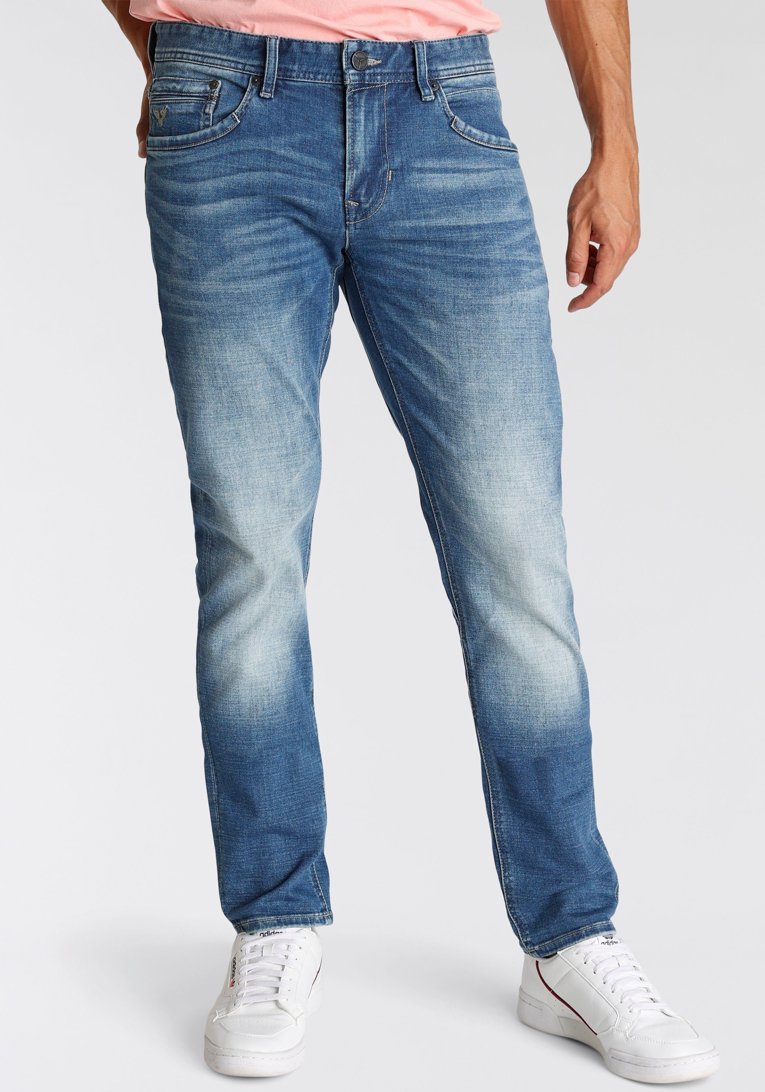 PME Tailwheel LEGEND mittelblau Slim-fit-Jeans