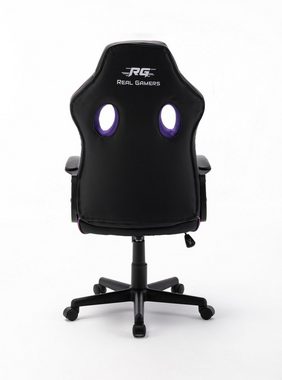 ebuy24 Gaming-Stuhl Real Gamers Basic Gaming Stuhl schwarz / lila. (1 St)