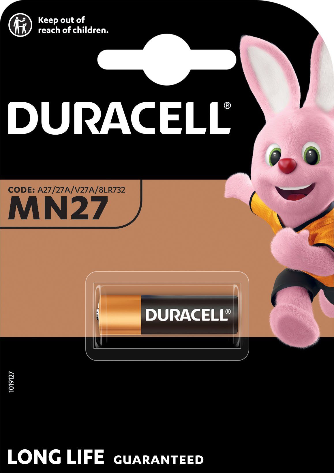1 St) (1 Duracell Stück Electronics MN27 Batterie,
