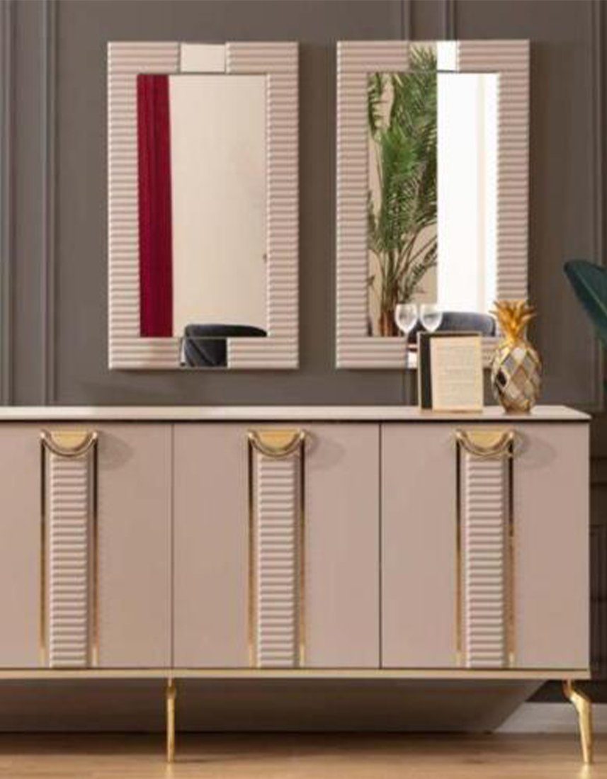 Sideboard Kommode, Modernes Möbel in JVmoebel Luxus Schrank Edelstahl Sideboard Made Wohnzimmer Europa