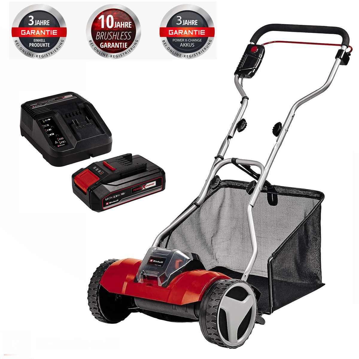 Einhell Spindelmäher Spindel Rasenmäher GE-HM 18/38 günstig online kaufen