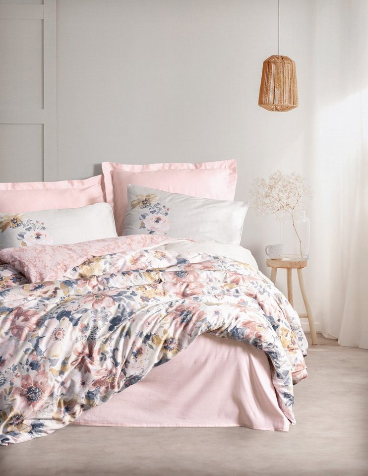 L'Essentiel Maison Bettdecke + Kopfkissen 100% COTTON SATIN 94605