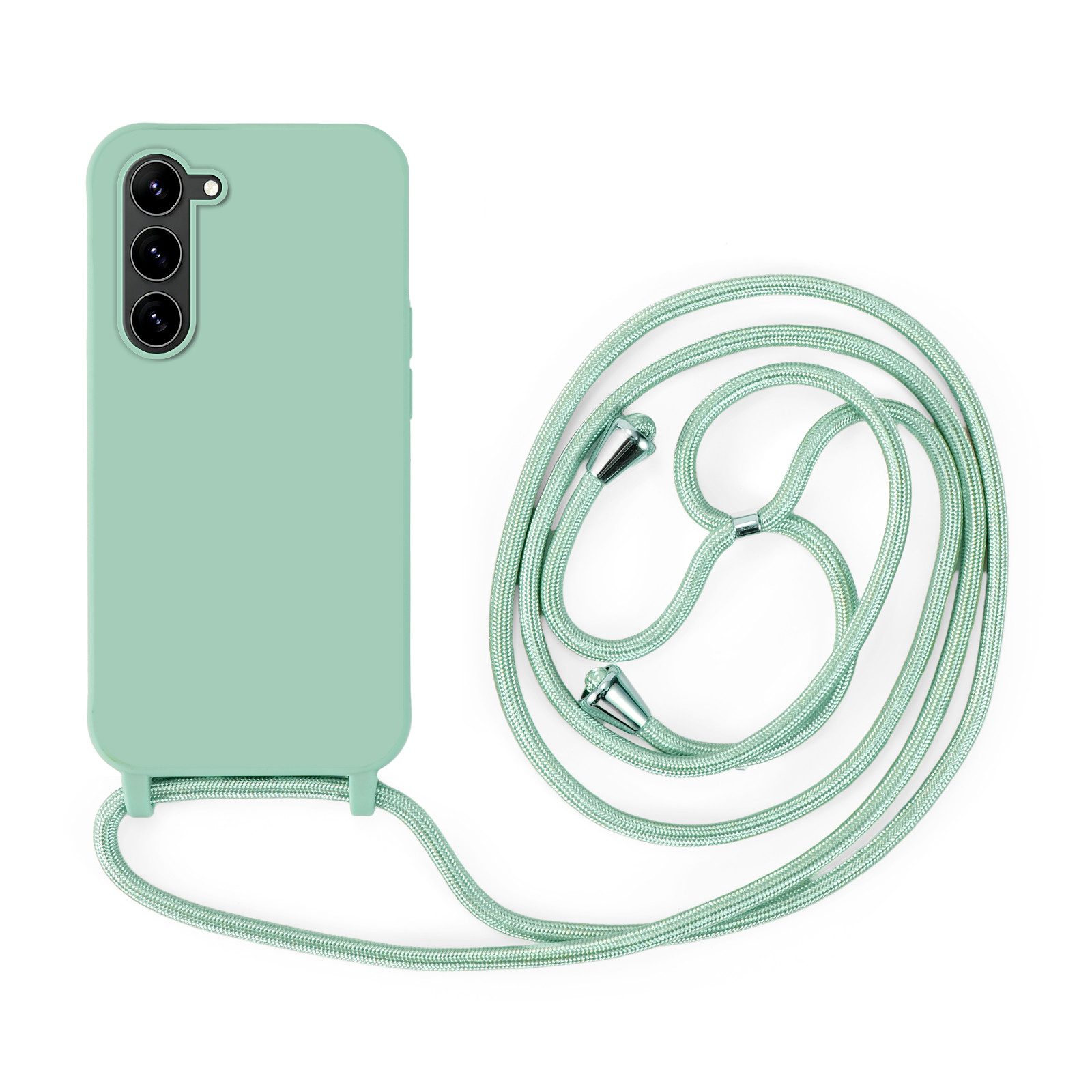 betterfon Handykette für Samsung Galaxy S26 Serie Handyhülle mit Band Kodel Hülle mit Kodel, Stylische Handykette: Verstellbar, rutschfest & mit edlen Metallkappen