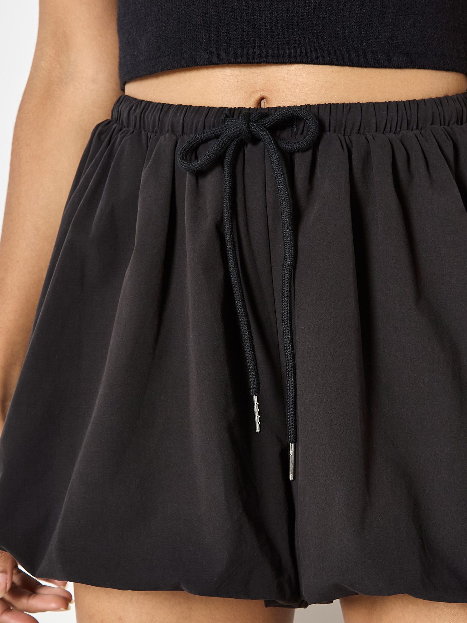 Apricot Shorts Mini-Shorts mit Bubble-Saum
