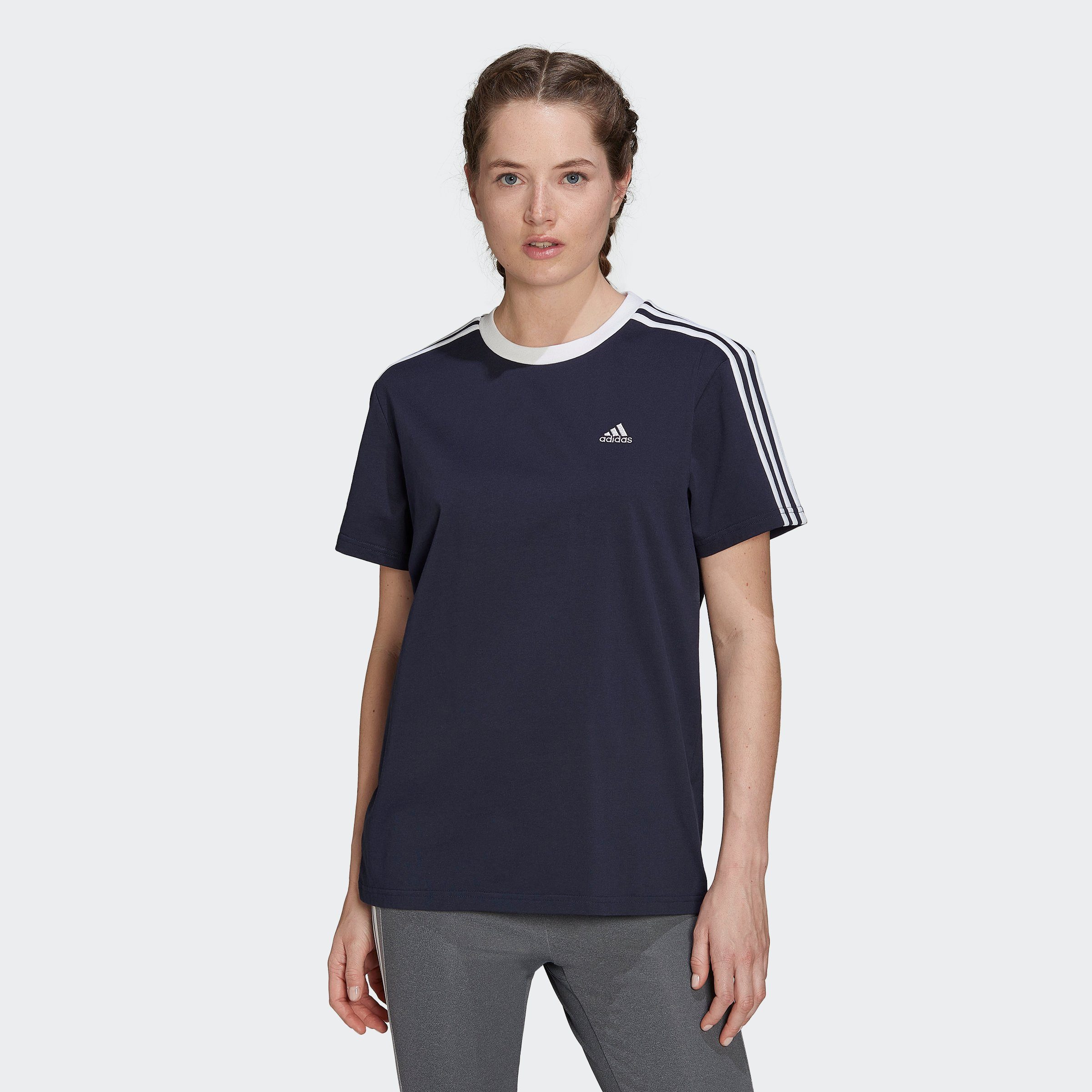 adidas Sportswear T-Shirt ESSENTIALS 3-STREIFEN günstig online kaufen
