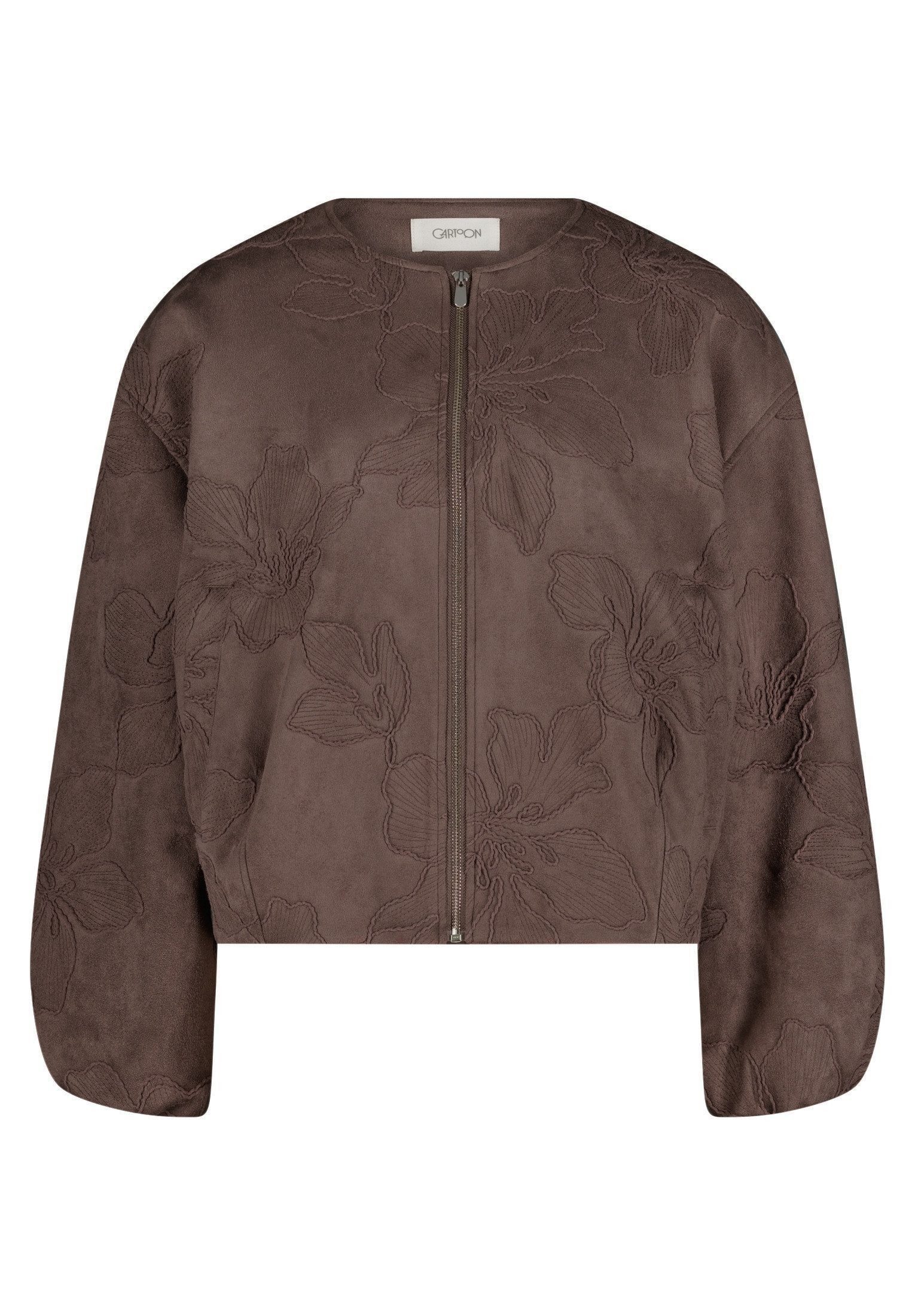 Cartoon Jackenblazer Damen mit Eingrifftaschen