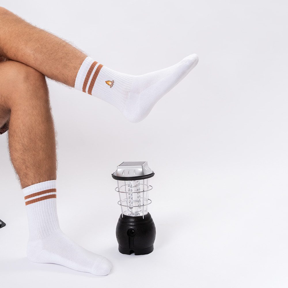 OCCULTO Tennissocken Damen & Herren Motiv Tennissocken 3er Pack (Modell: Rio) (3-Paar)