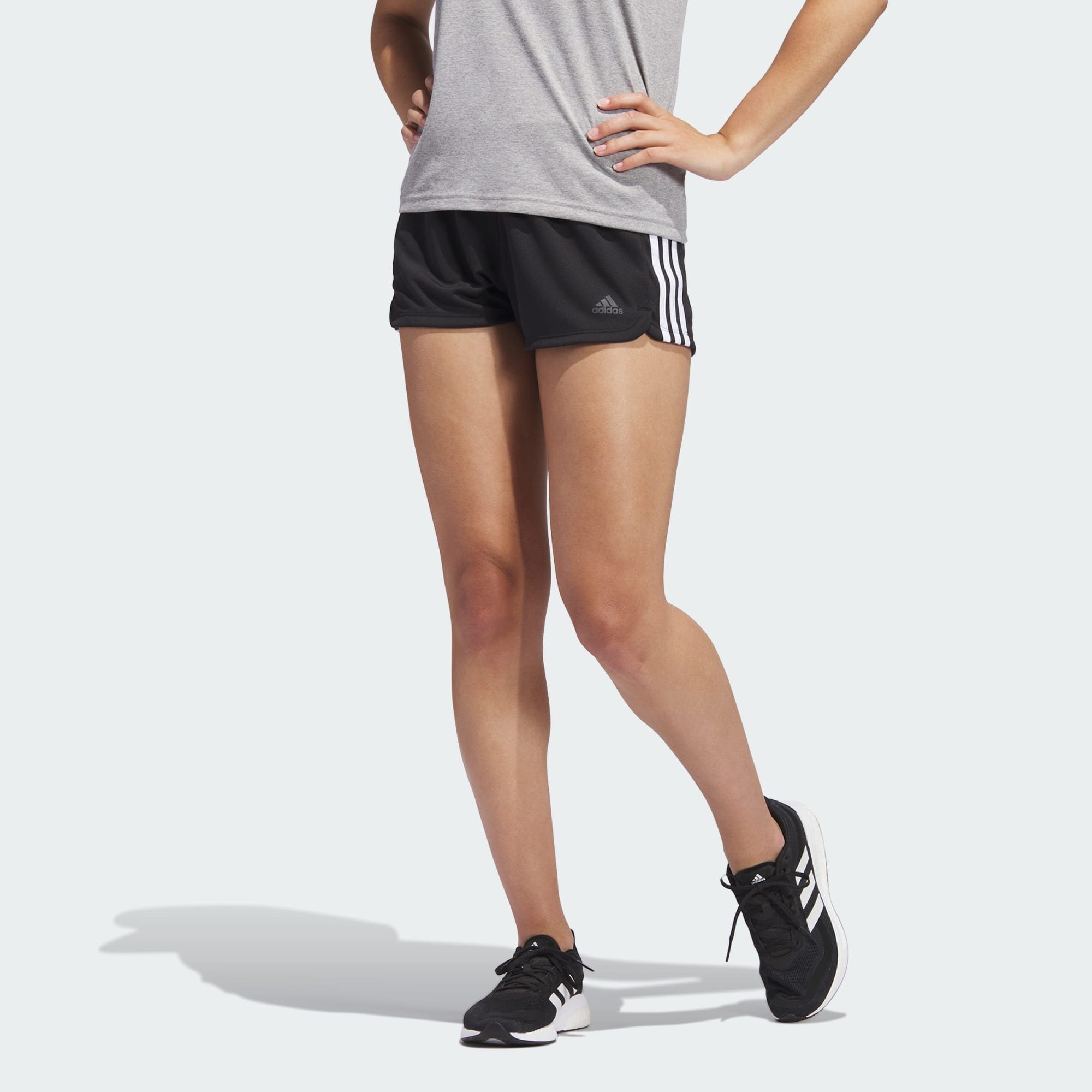 adidas Performance Shorts PACER 3-STREIFEN KNIT SHORTS günstig online kaufen