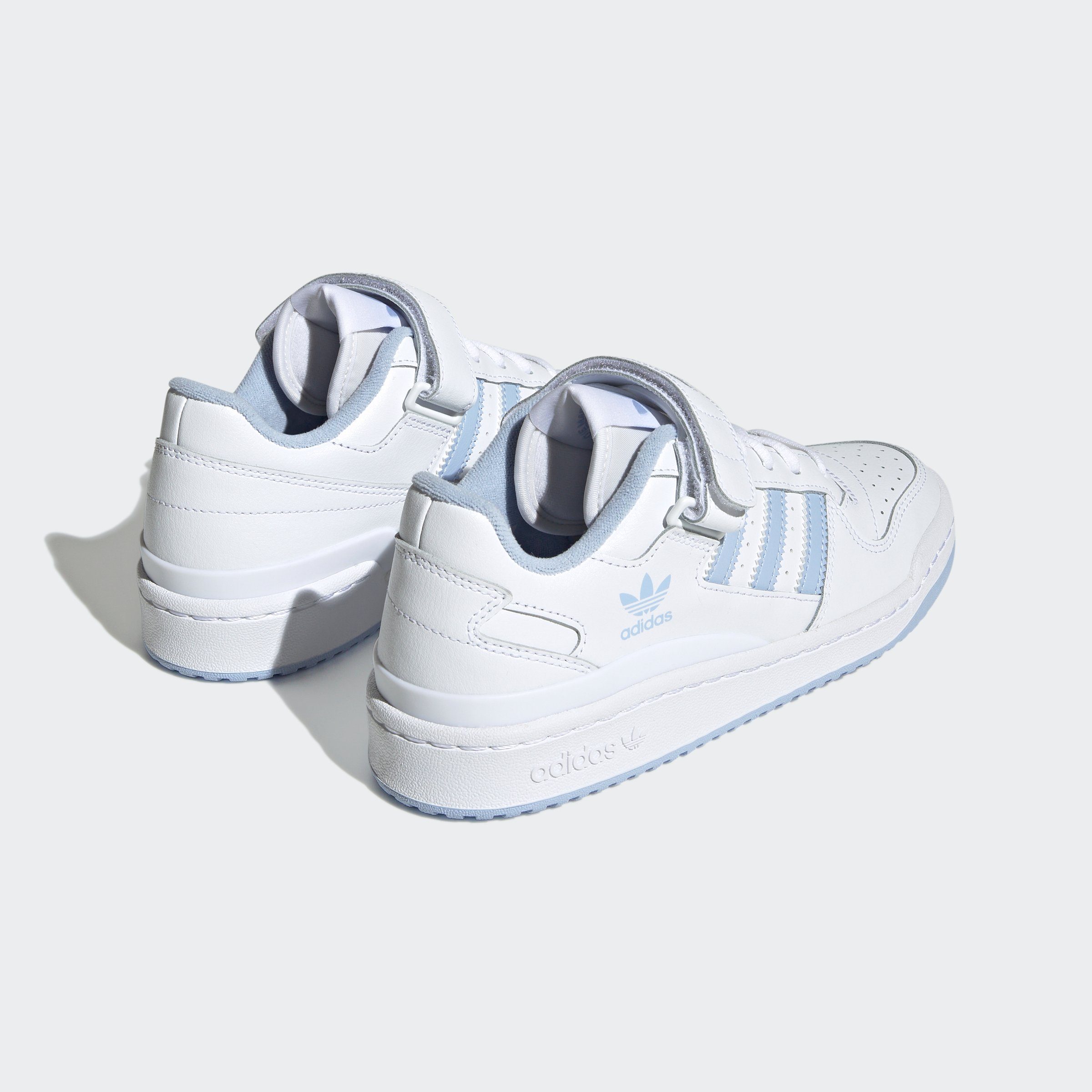 White Sneaker Cloud adidas FORUM LOW Cloud Dawn / Originals / Blue White