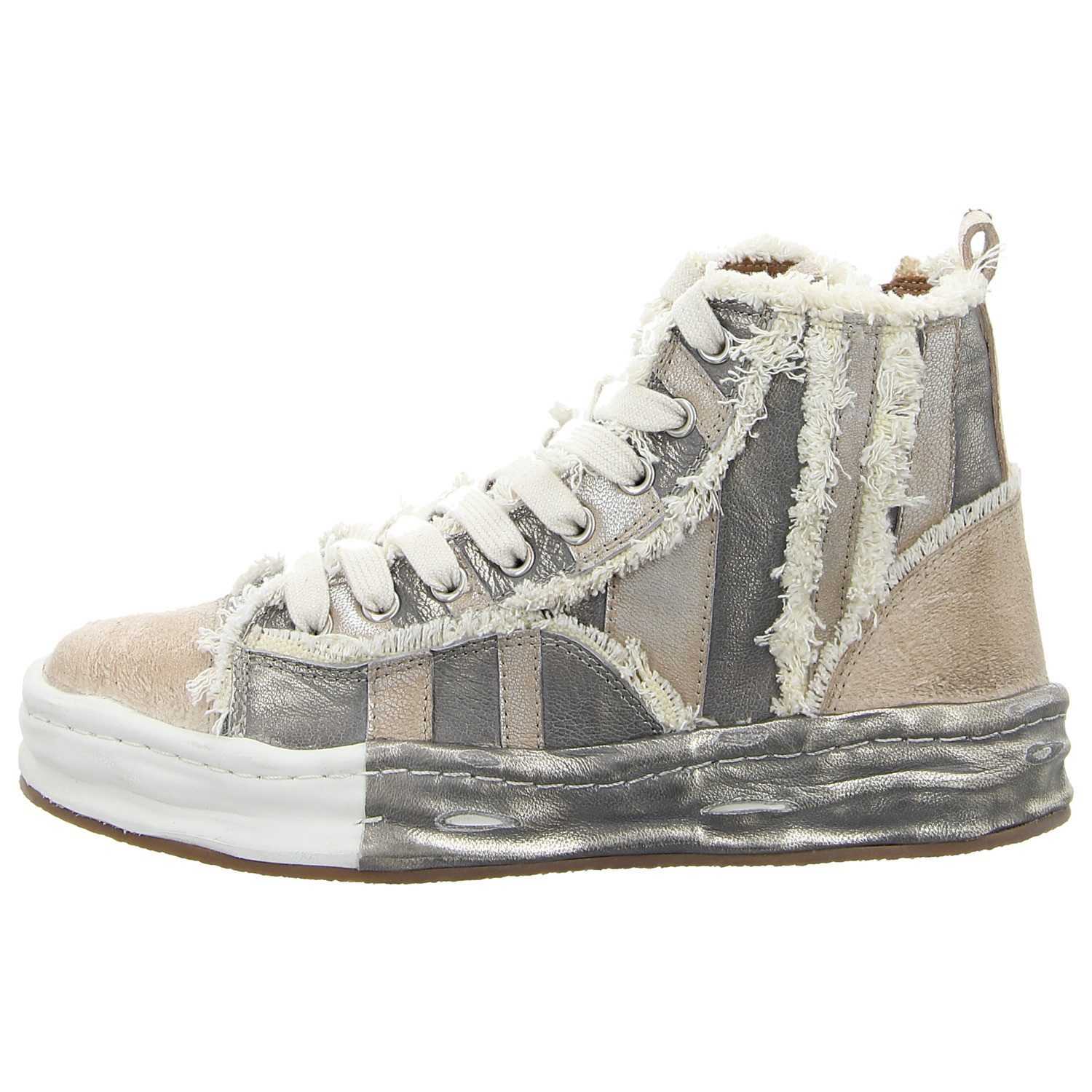 Rebecca White ZWaveStrip Schnürstiefelette