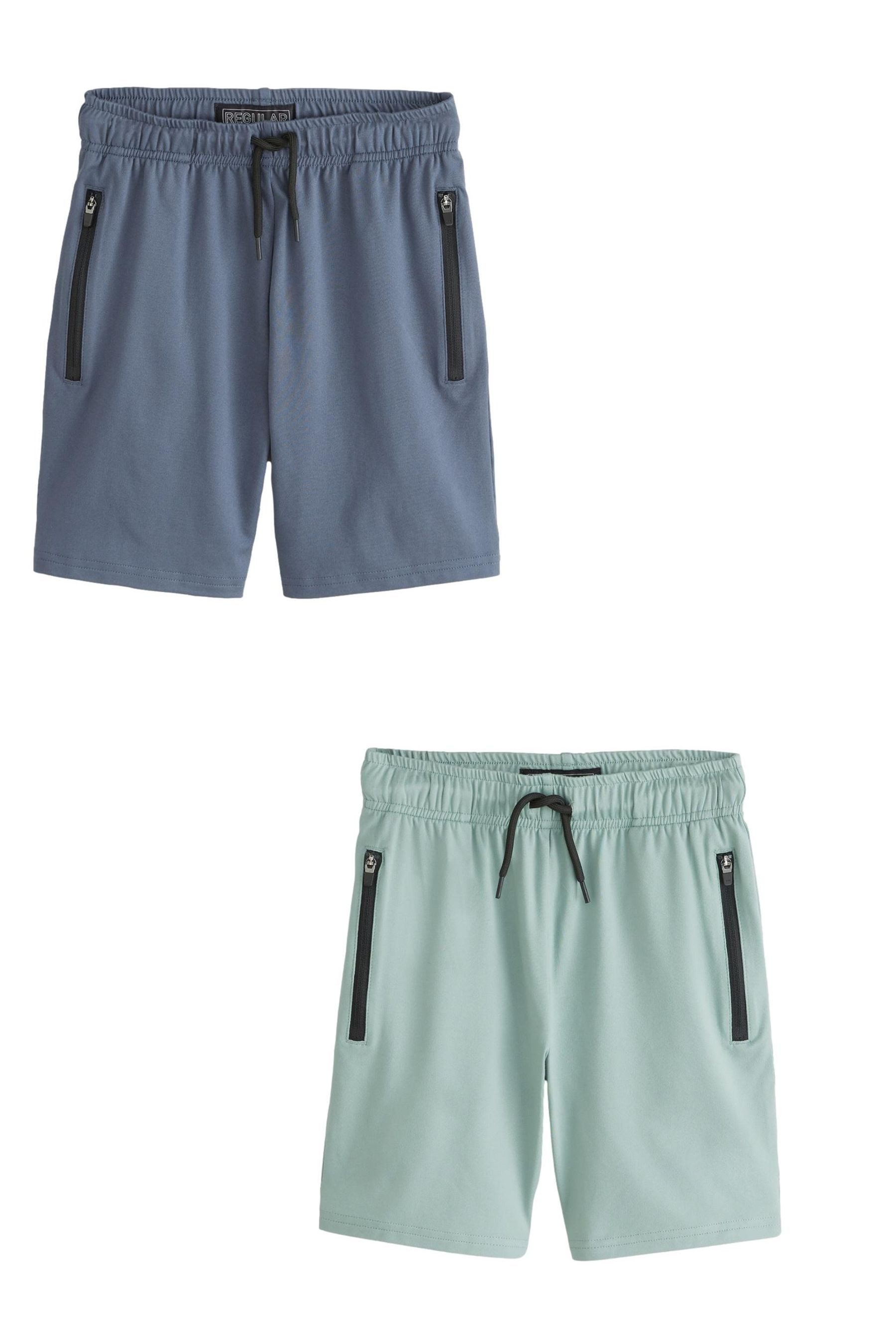 Next Trainingsshorts Leichte Sport-Shorts im 2er-Pack (2-tlg)
