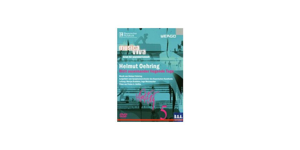 Schott Verlag DVD Helmut Oehring - Weit auseinander liegende Tage