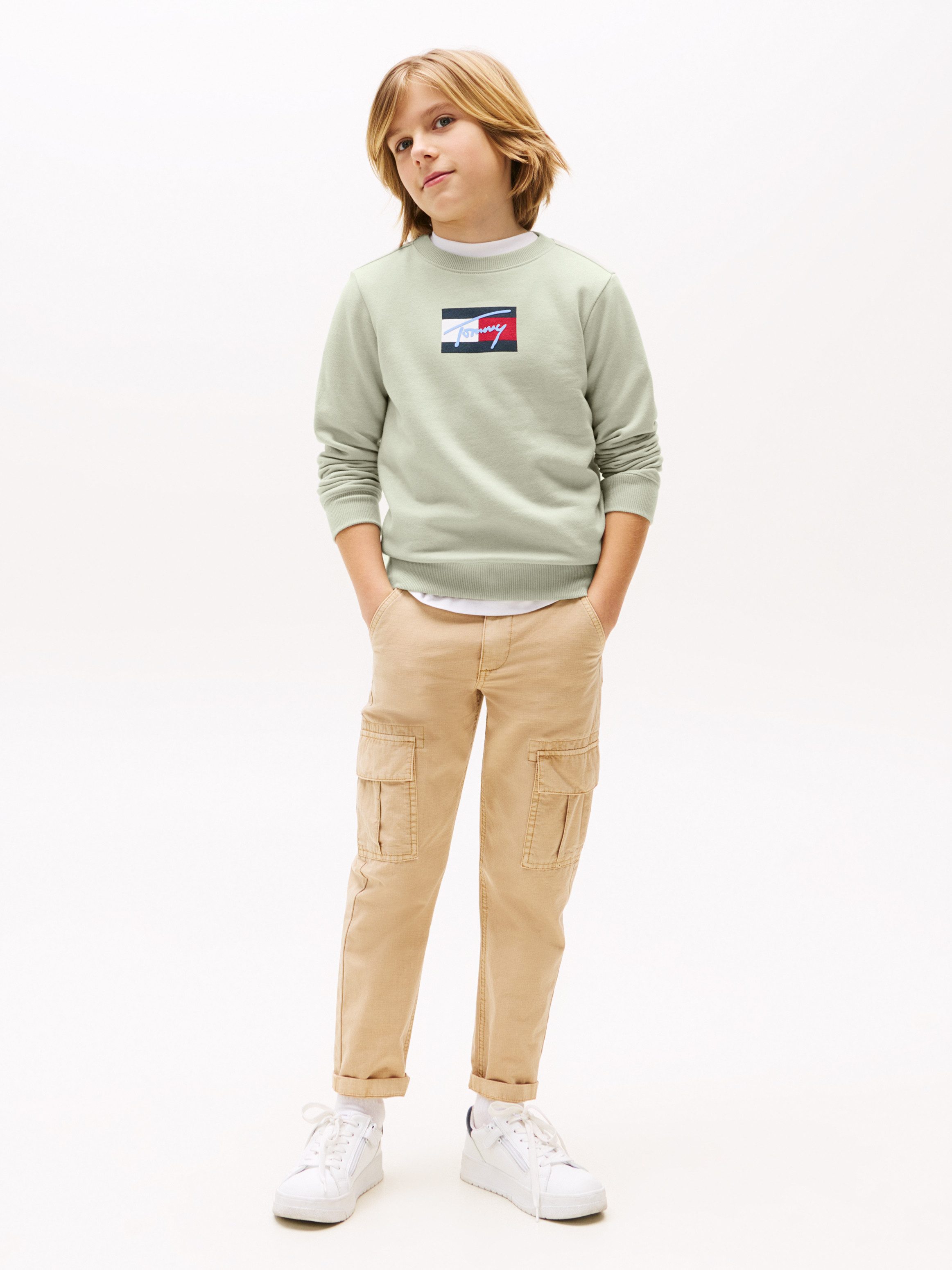 Tommy Hilfiger Sweatshirt TOMMY SCRIPT FLAG günstig online kaufen
