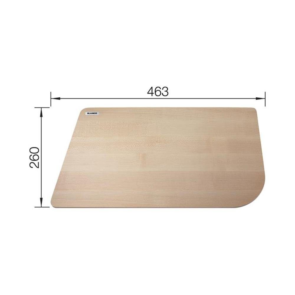 Blanco Schneidebrett Schneidbrett Bergahorn massiv 260 x 463 mm