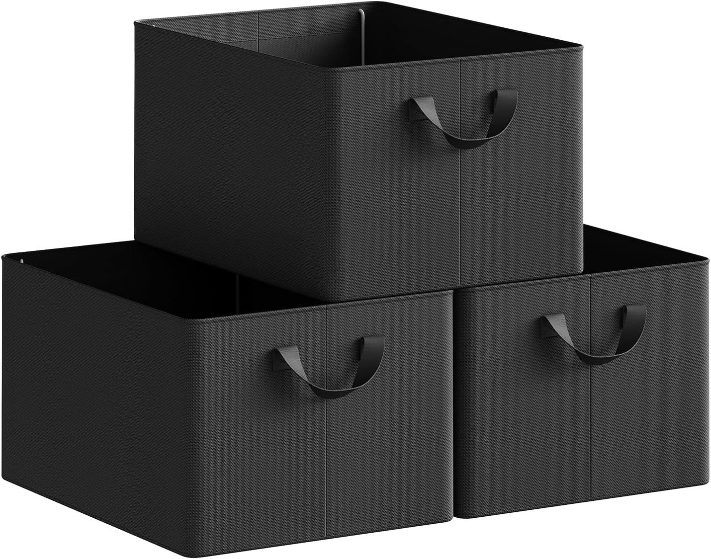 Woltu Aufbewahrungsbox (3 St), mit Griffen, für Schlafzimmer, Arbeitszimmer günstig online kaufen