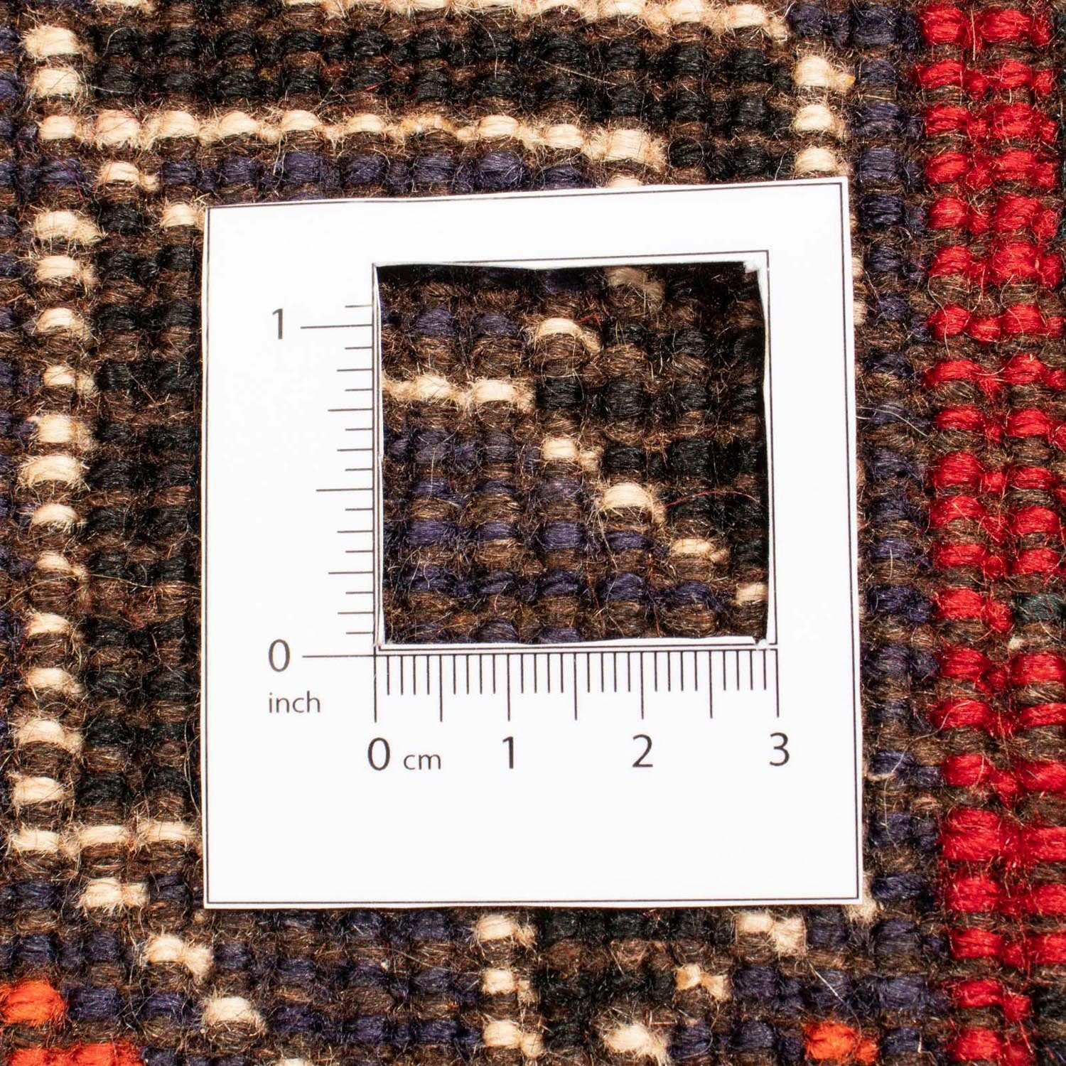Wollteppich Medaillon 287 rechteckig, x 200 mit morgenland, mm, Shiraz Zertifikat 10 Höhe: Rosso Unikat cm,