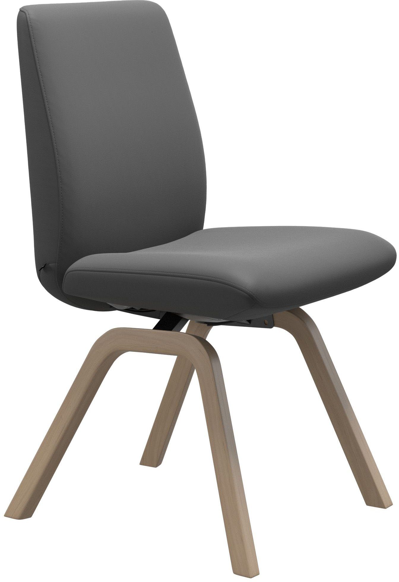 Stressless® Polsterstuhl Laurel, Low Back, Größe L, mit schräggestellten Beinen in Eiche natur