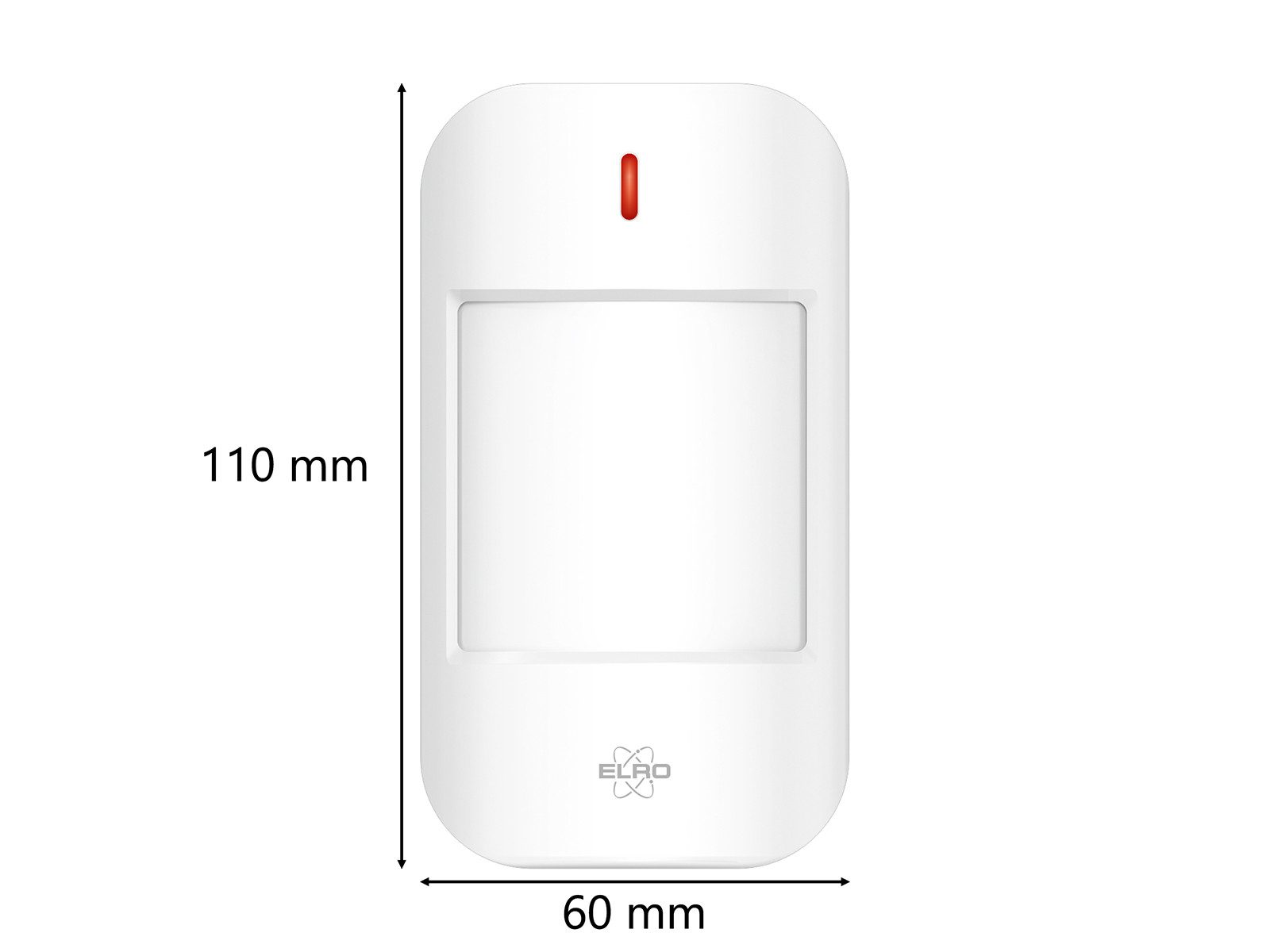 Elro Bewegungsmelder Bewegungsmelder für ELRO AS98S Home2, Bewegungsmelder für ELRO AS98S Home2 Alarmsystem, Höhe 9cm