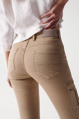 Salsa Stretch-Jeans SALSA JEANS SECRET GLAMOUR PUSH IN SKINNY beige 21005815.120