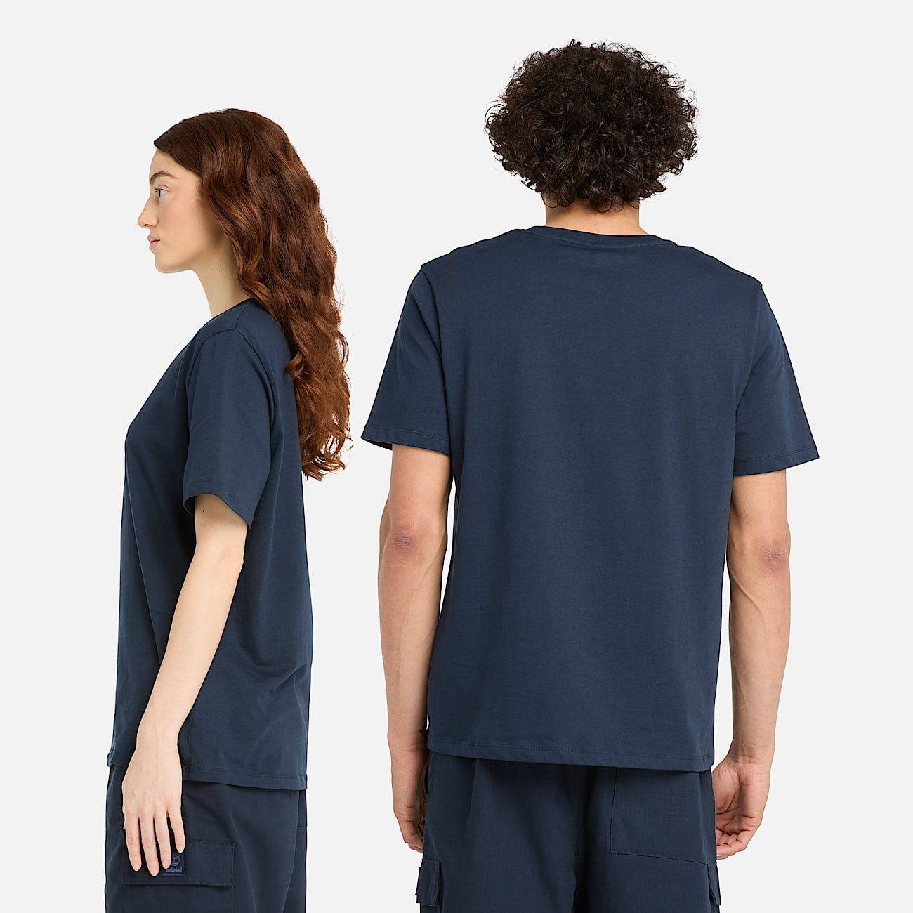 Timberland T-Shirt Print Stack Logo Short Sleeve Tee sportlicher Schnitt, Kurzarm, für Sportmode und Casualmode