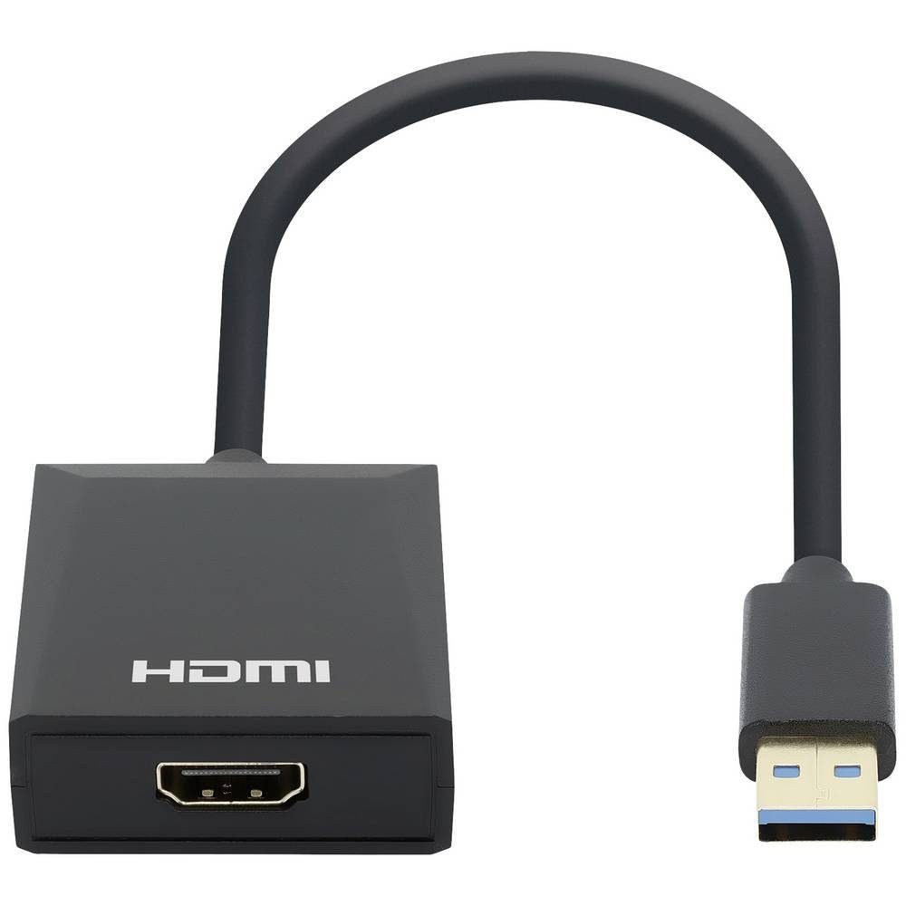 1080p USB-A auf HDMI-Adapter mit USB 3.2 Gen 1 USB-Adapter