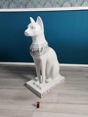 JVmoebel Skulptur Design Ägyptische Katze Figur Statue Skulptur Figuren Deko Statuen