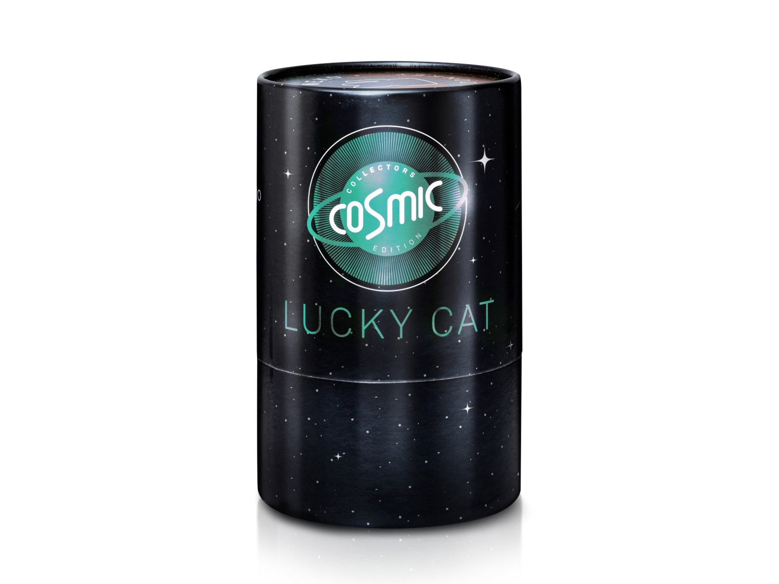 Donkey Products Dekofigur Lucky Cat Cosmic Winkekatze shiny teal 15cm günstig online kaufen