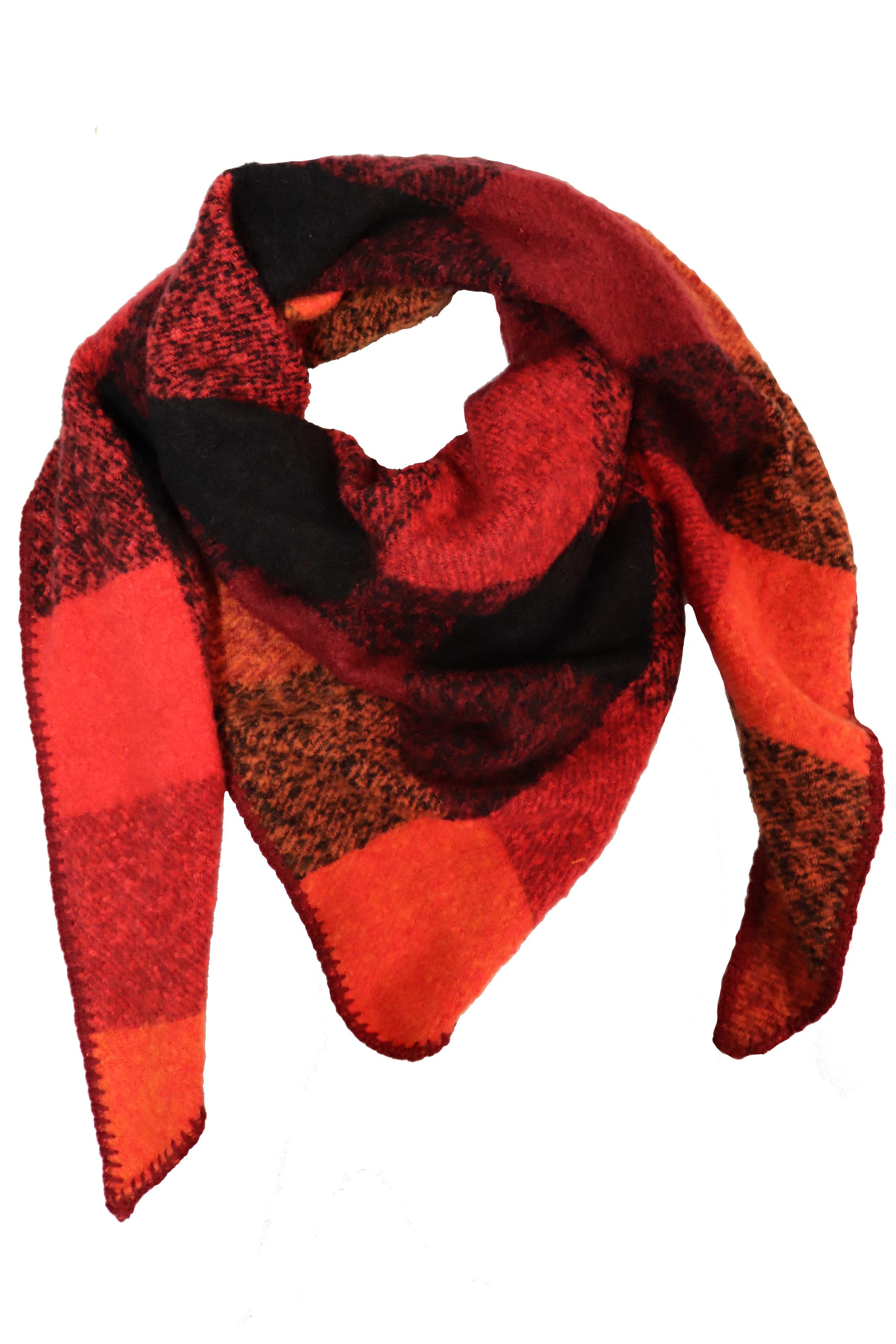 Capelli New York Modeschal, (Packung), Karomuster, Dreieckstuch, wärmend günstig online kaufen