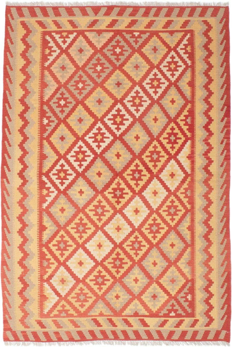 Orientteppich Kelim Fars 166x253 Handgewebter Orientteppich / Perserteppich, Nain Trading, rechteckig, Höhe: 4 mm