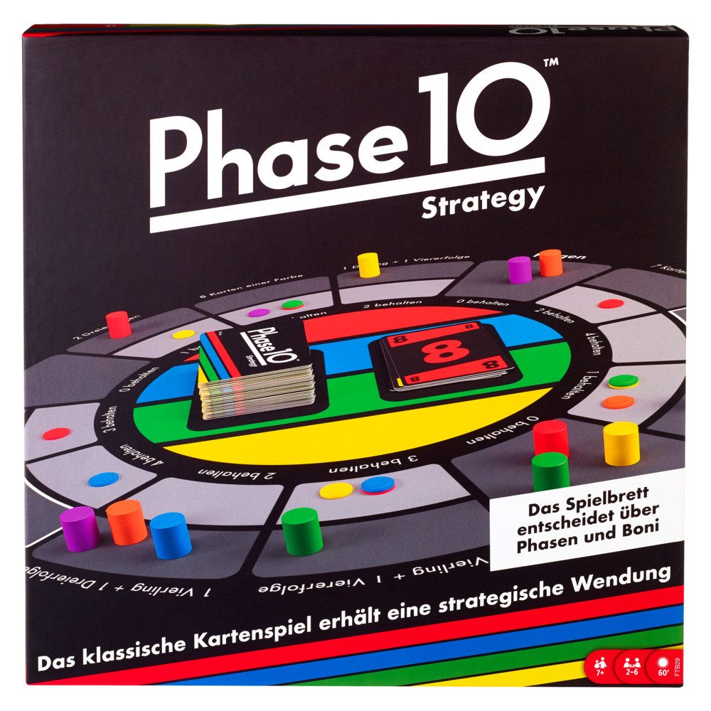 Mattel® Spiel Brettspiel Phase 10 Strategy