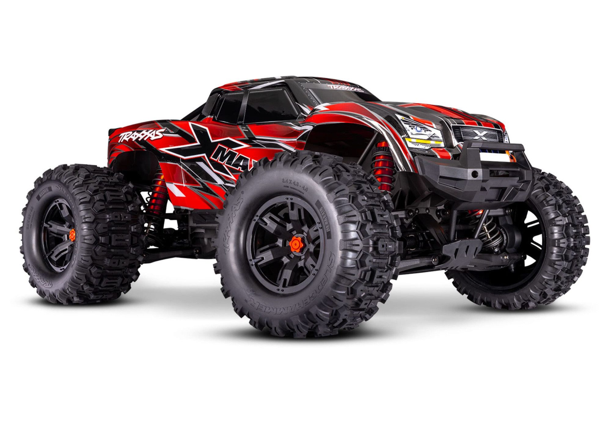 Traxxas RC-Buggy Traxxas RC X-Maxx 4x4 Monstertruck Belted 1:7 RTR Rot