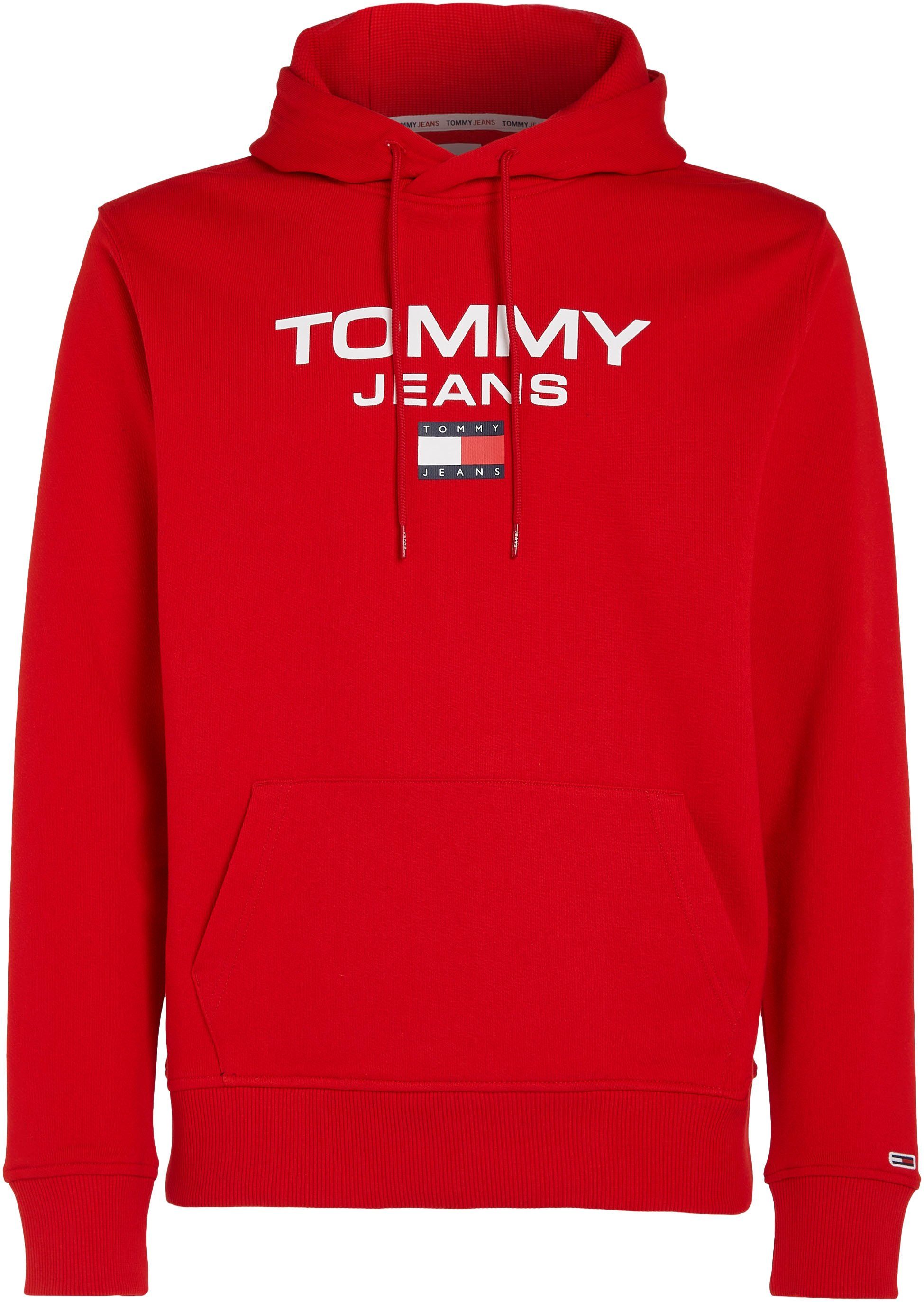 REG mit Crimson TJM Jeans Logodruck HOODIE Tommy ENTRY Kapuzensweatshirt Deep