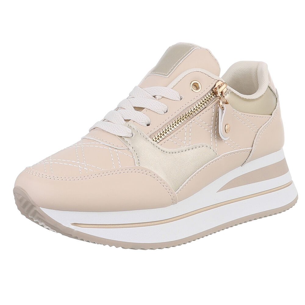 Ital-Design Damen Low-Top Freizeit Sneaker (88671442) Keilabsatz/Wedge Snea günstig online kaufen