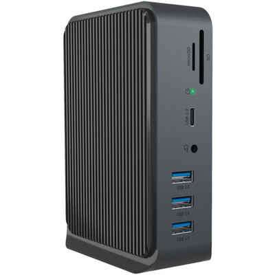 ICY BOX Laptop-Dockingstation »IB-DK2261AC, USB-A, USB-C, HDMI, SD, MicroSD«
